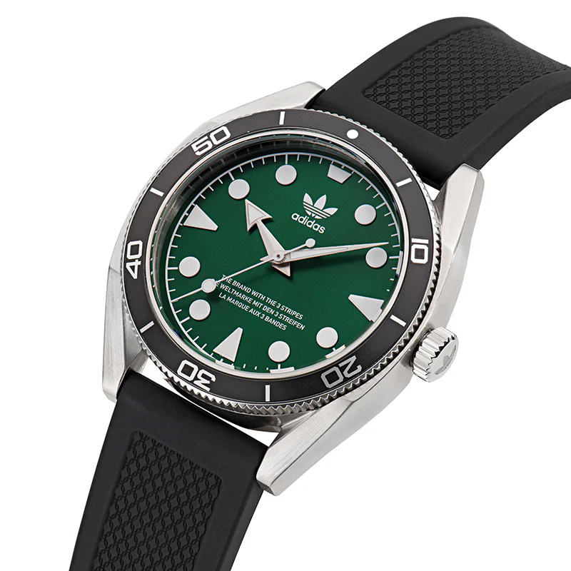 Adidas Originals Edition Two Unisex Green Watch - Image 2