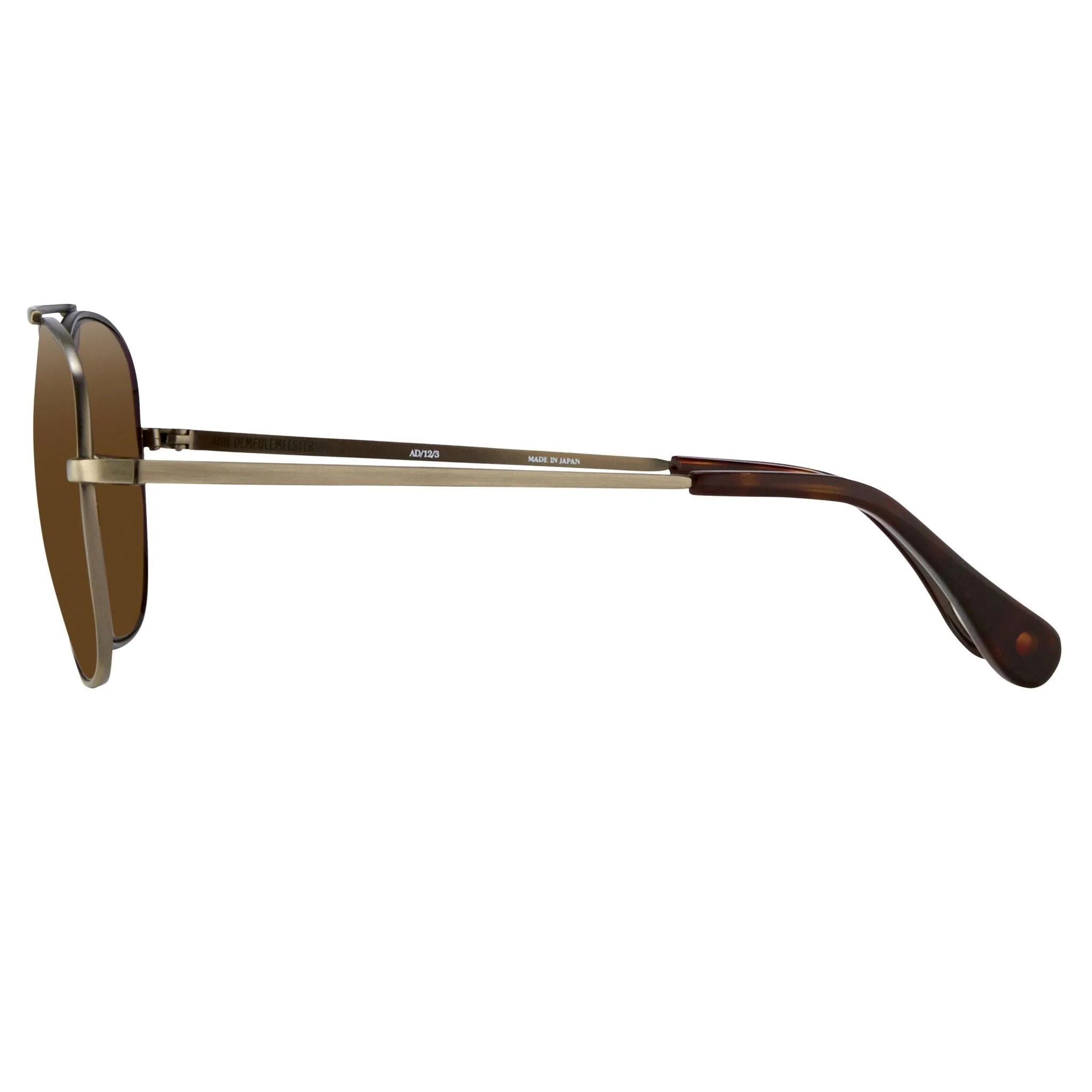Ann Demeulemeester Men's Sunglasses Brown - Image 4