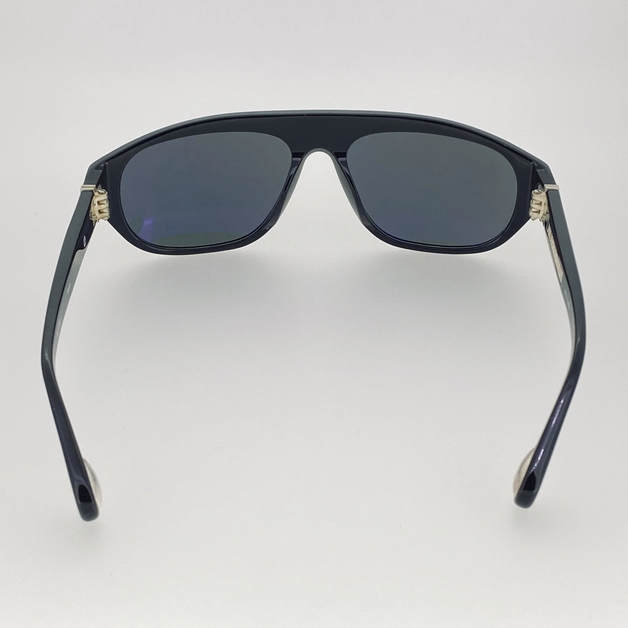 Ann Demeulemeester Sunglasses Flat Top Black and Grey - Image 5