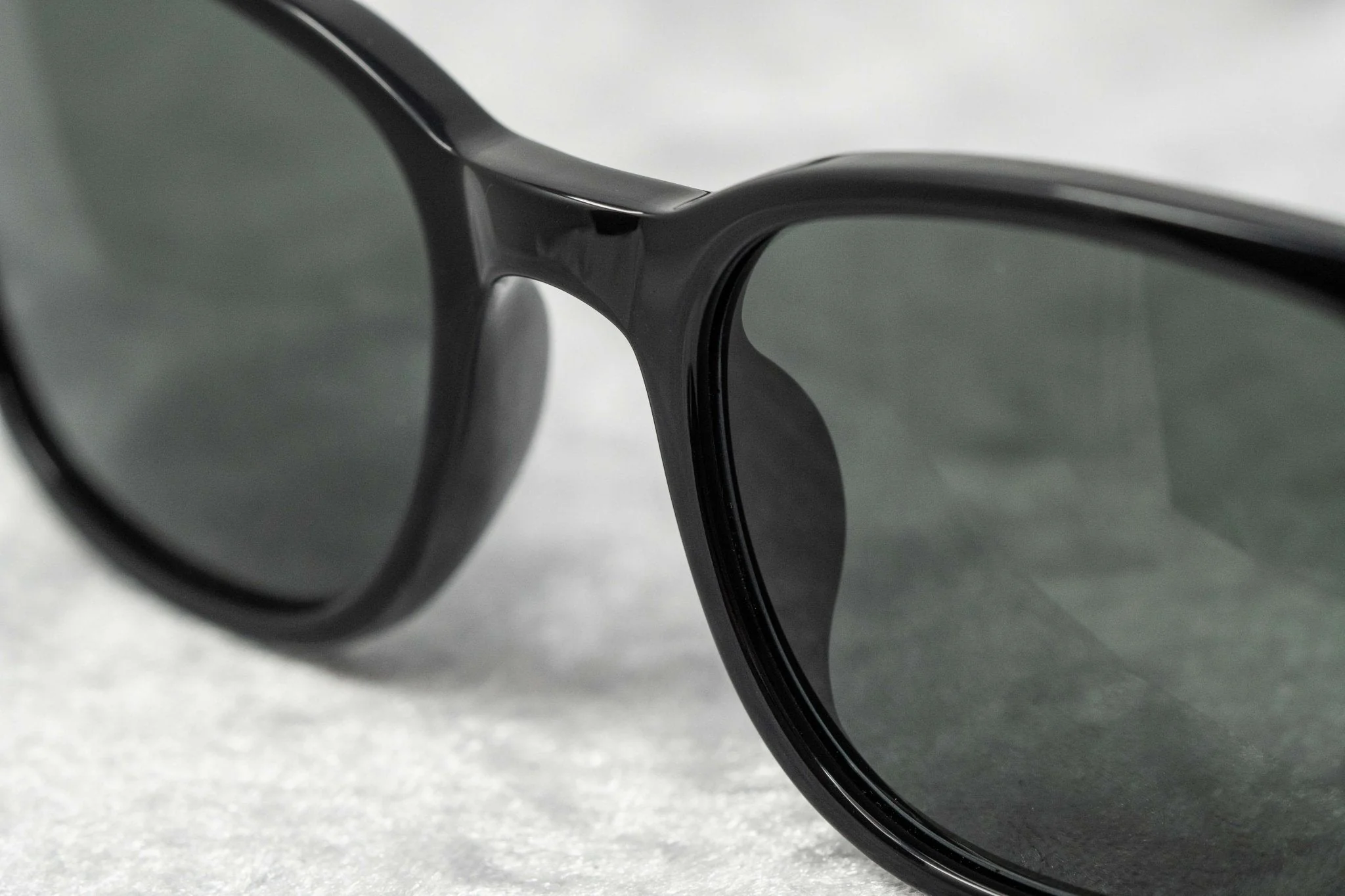 Ann Demeulemeester Sunglasses Rectangular Black and Grey - Image 6