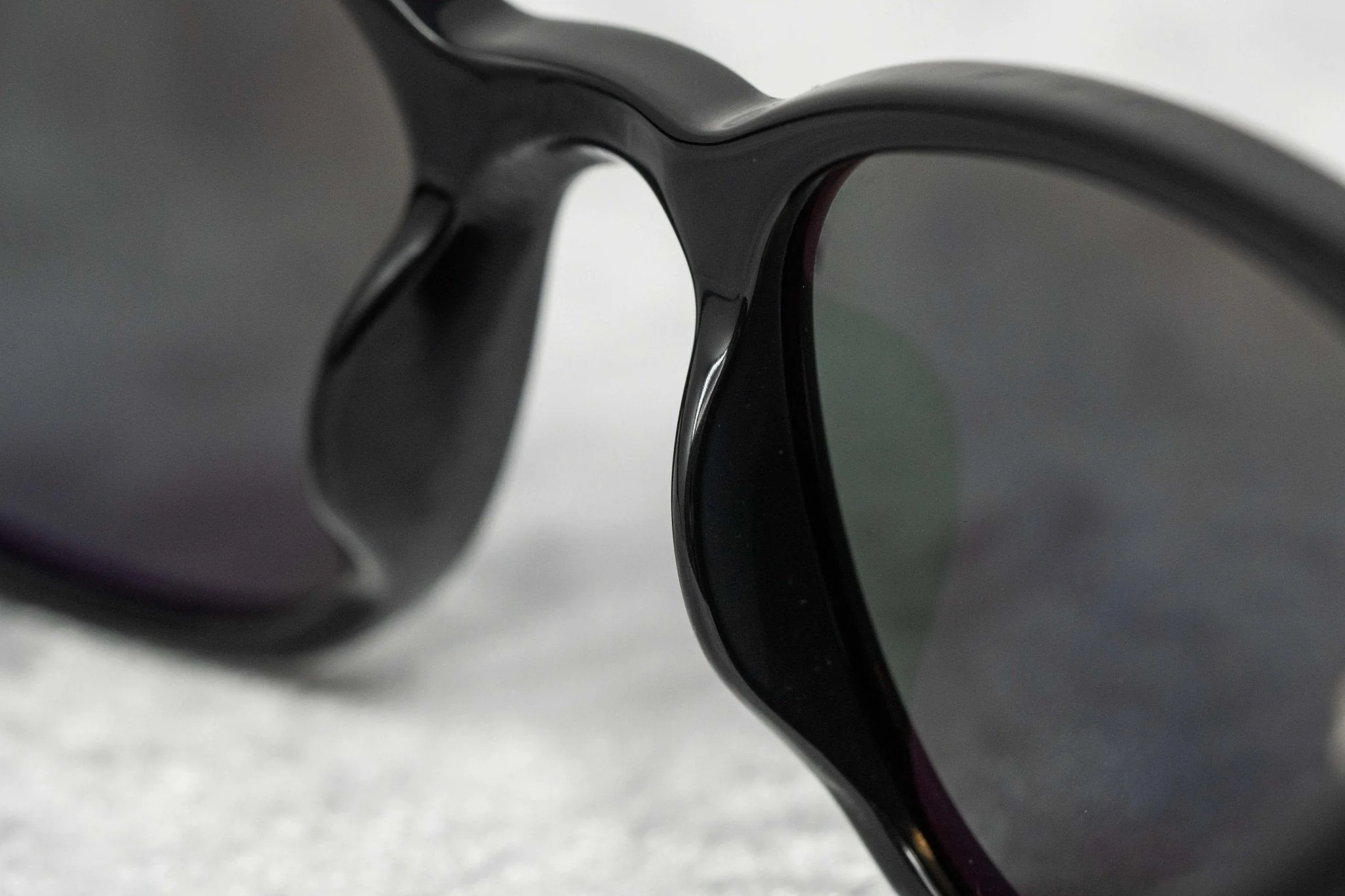 Ann Demeulemeester Sunglasses Rectangular Black and Grey - Image 9