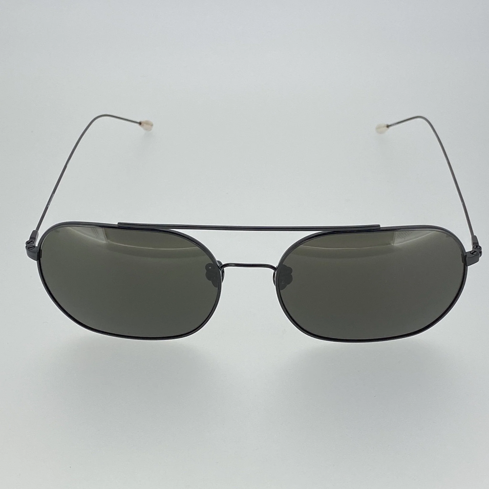 Ann Demeulemeester Sunglasses Shiny Black and Grey - Image 5
