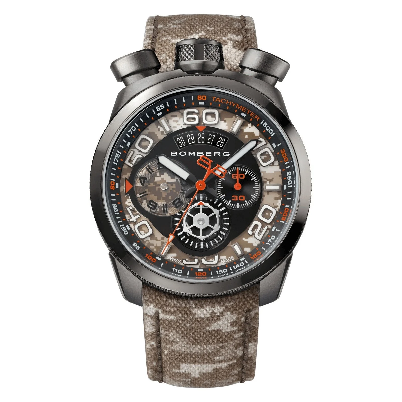 Bomberg Men's Chronograph Watch BOLT-68 Desert Camo Limited Edition