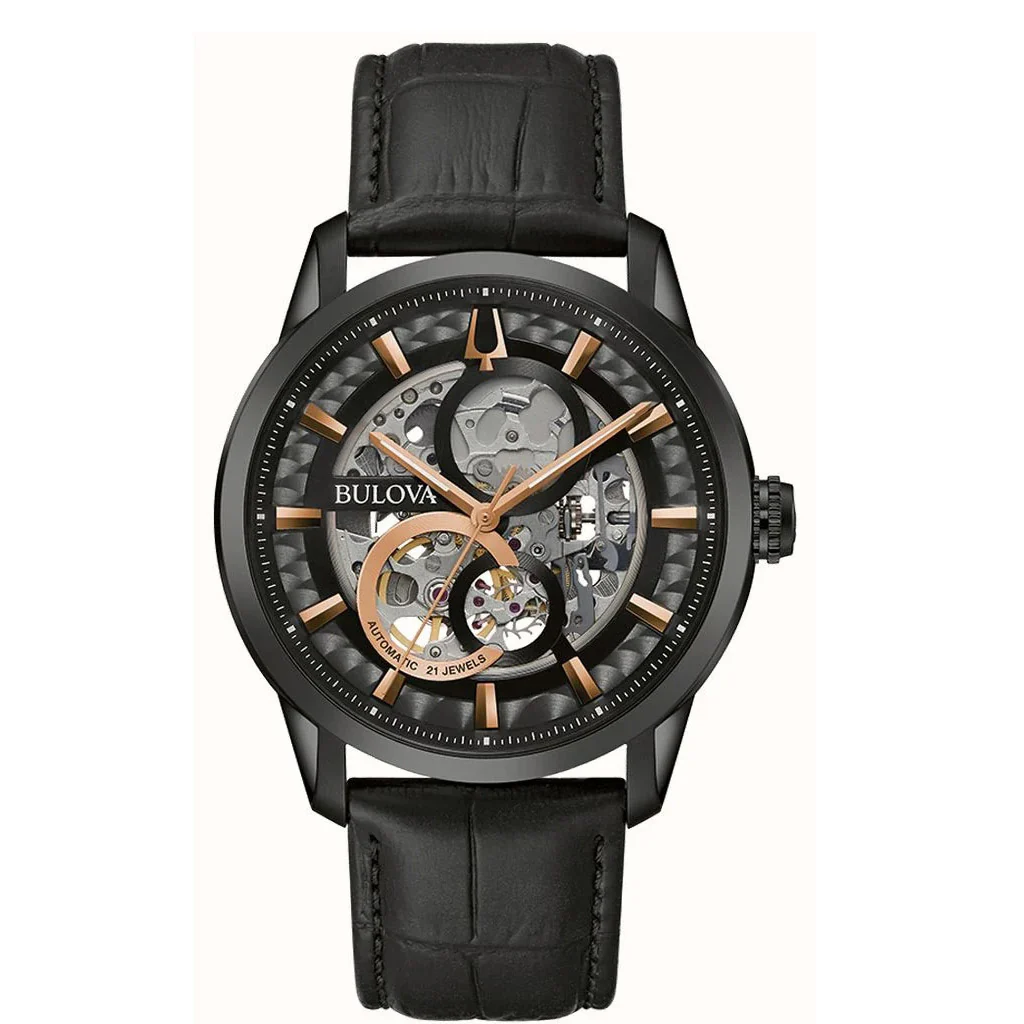 Bulova Sutton Men's Black Watch