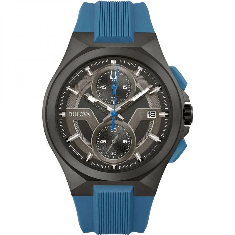 Bulova Maquina Men's Black Watch