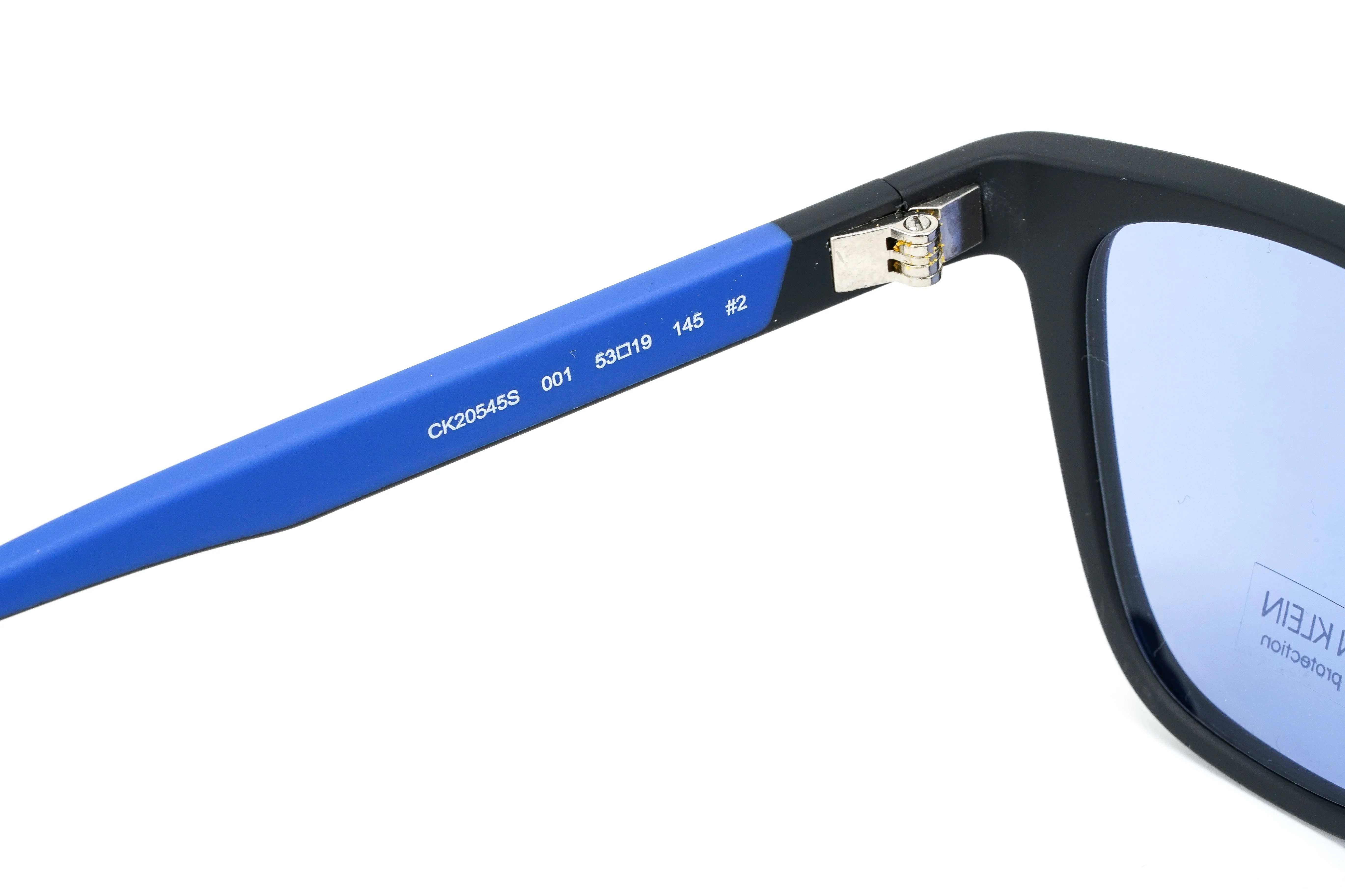 Calvin Klein Men's Sunglasses Classic Square Matte Black/Cobalt - Image 6