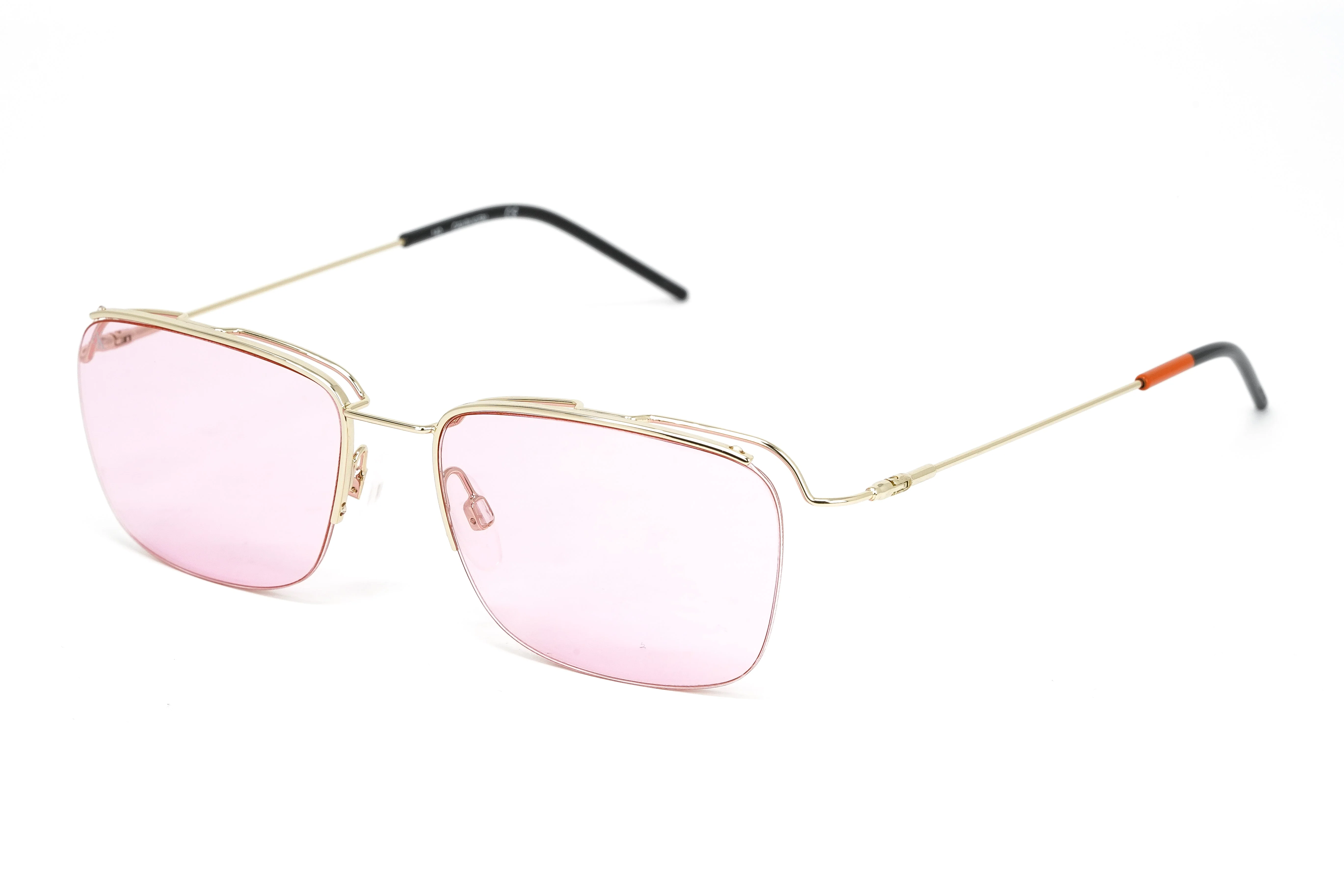 Calvin Klein Unisex Sunglasses Rectangular Pink - Image 3