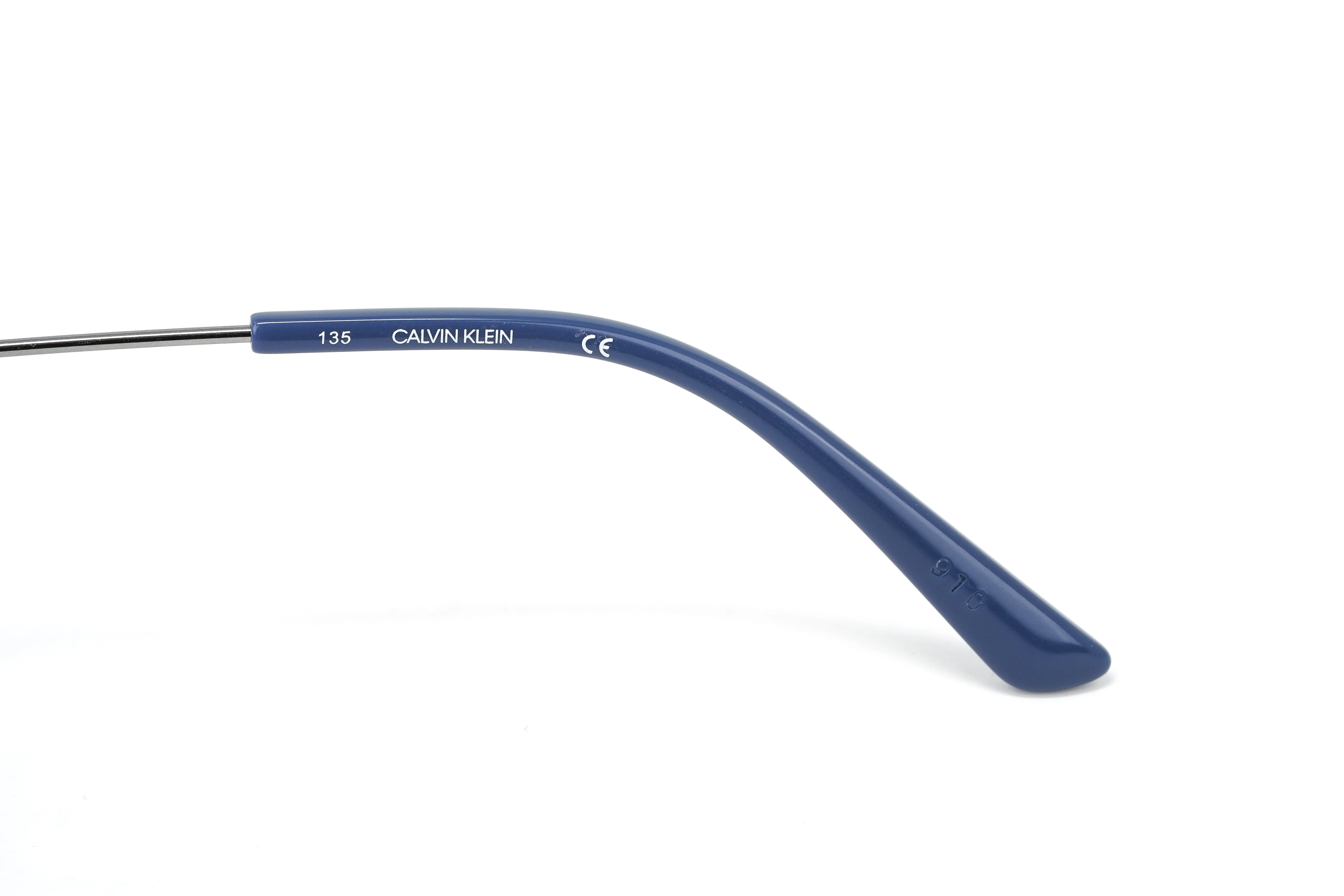 Calvin Klein Women's Sunglasses Round Purple/Gunmetal - Image 5