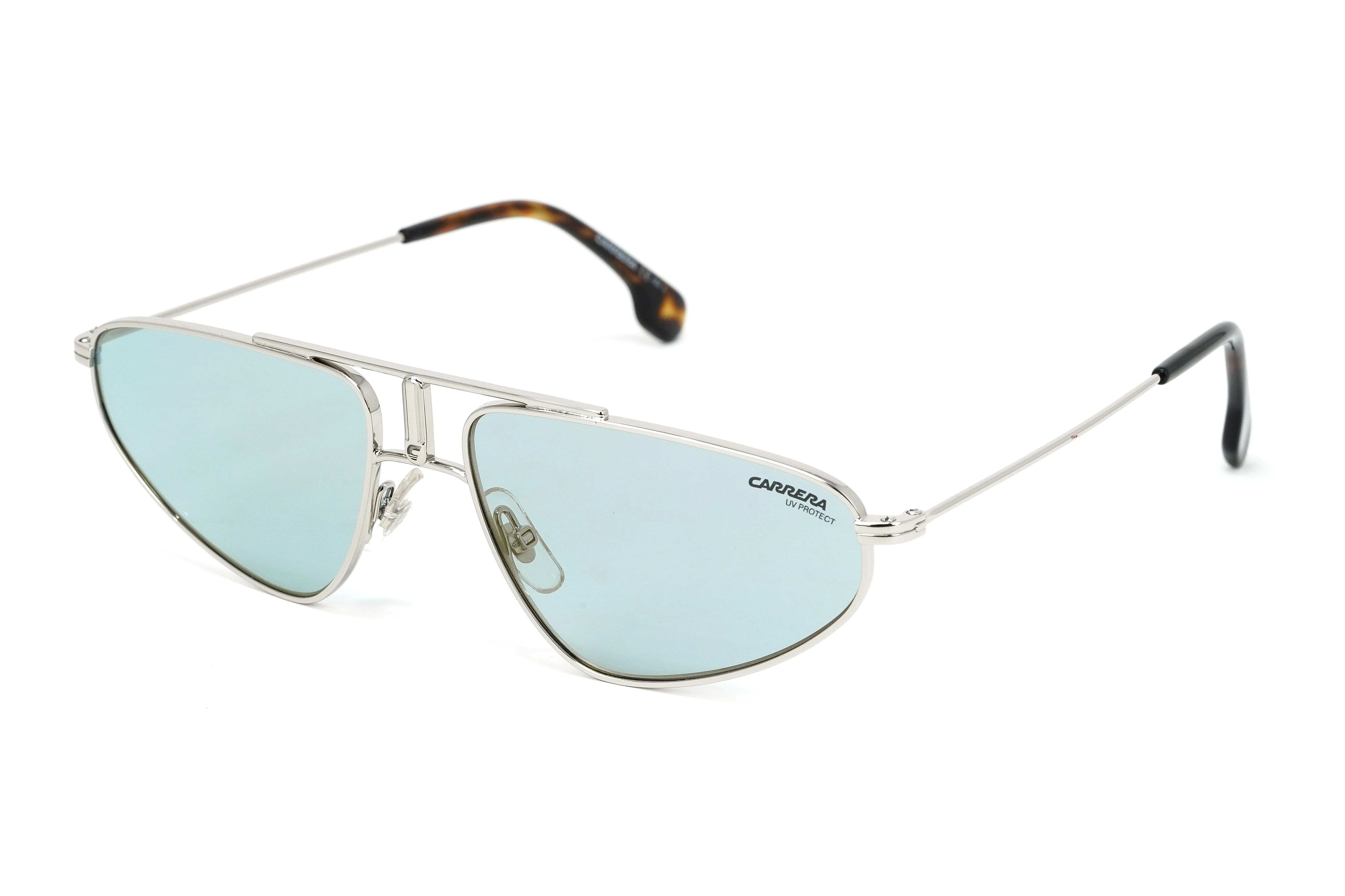 Carrera Unisex Sunglasses Angular Pilot Mirror Blue - Image 3