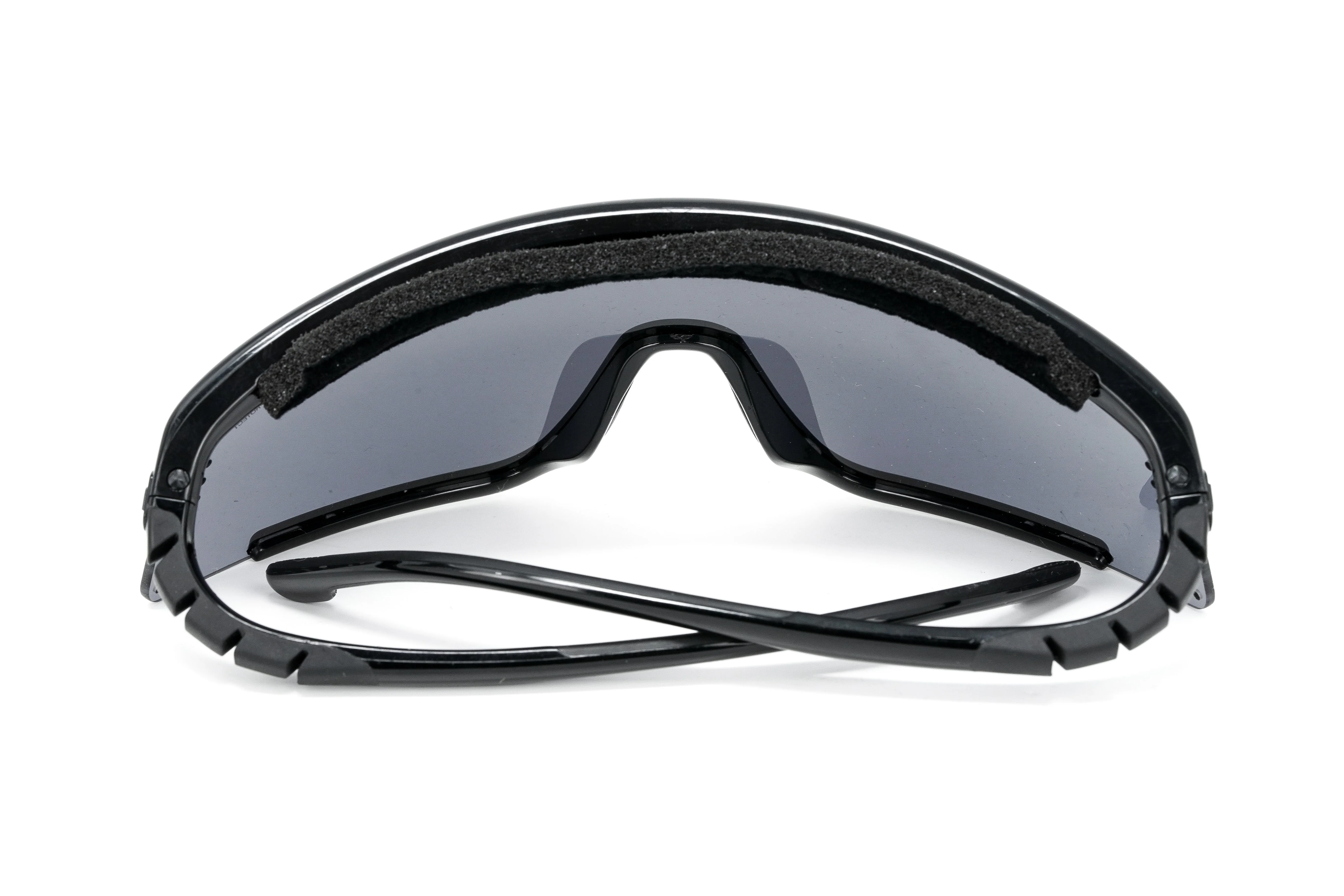 Carrera Unisex Sunglasses Shield Wap-Around Black/Grey - Image 8
