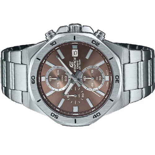 Casio Edifice Chrono Men's Silver Watch - Image 2