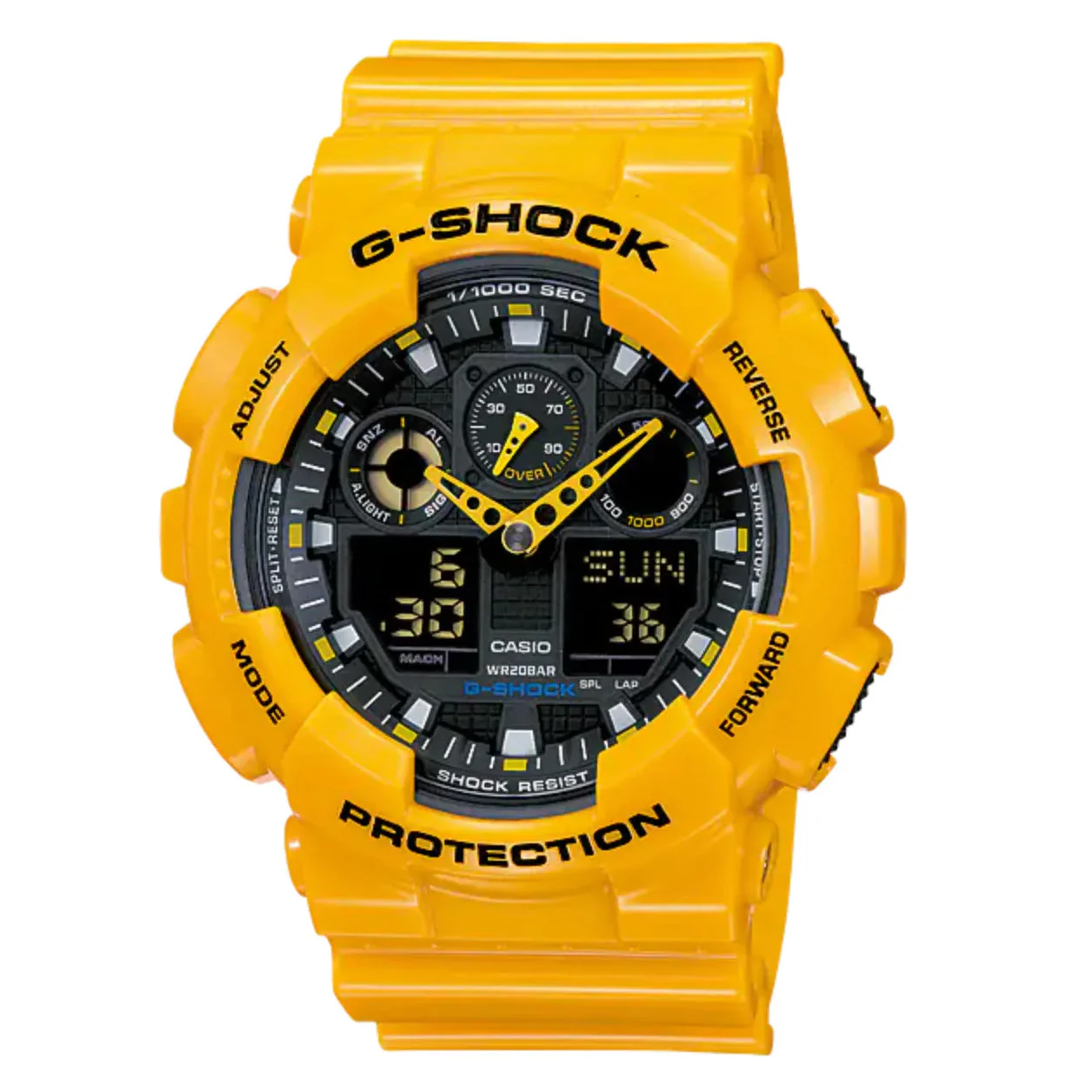 Casio G-Shock Watch Men's Yellow