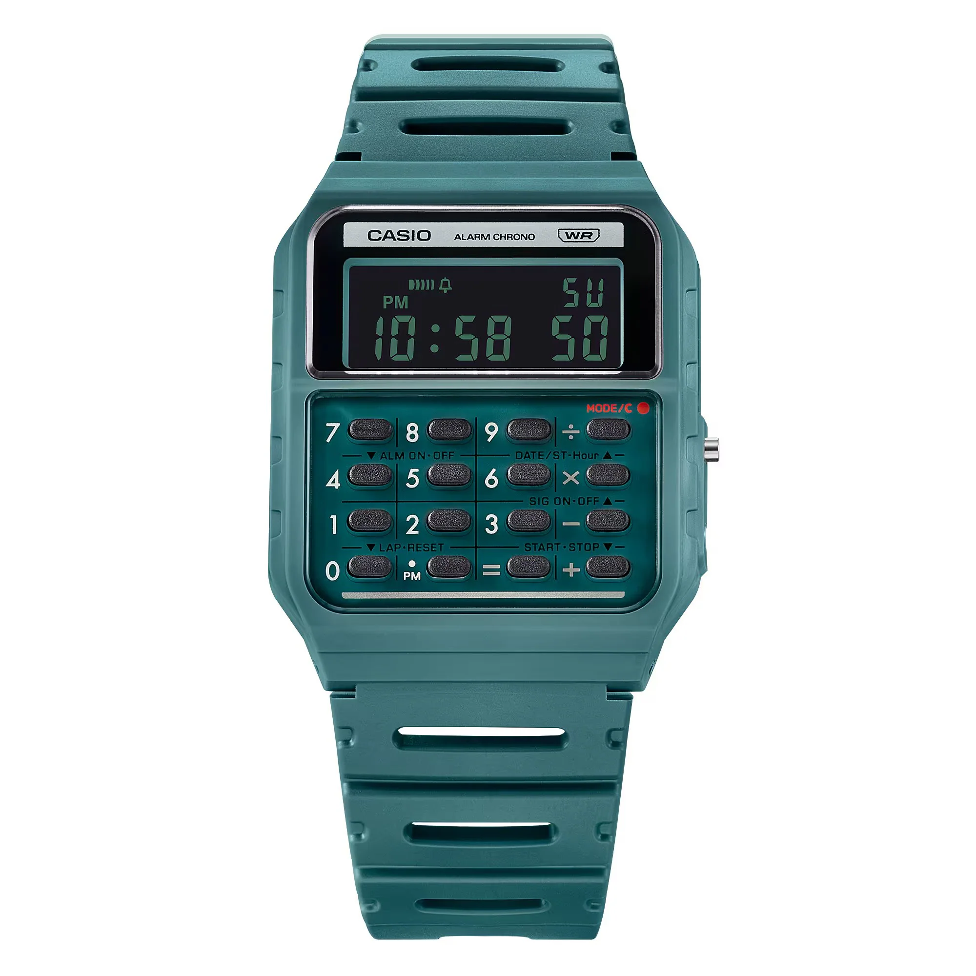 Casio POP Watch Data Bank Calculator Green - Image 4
