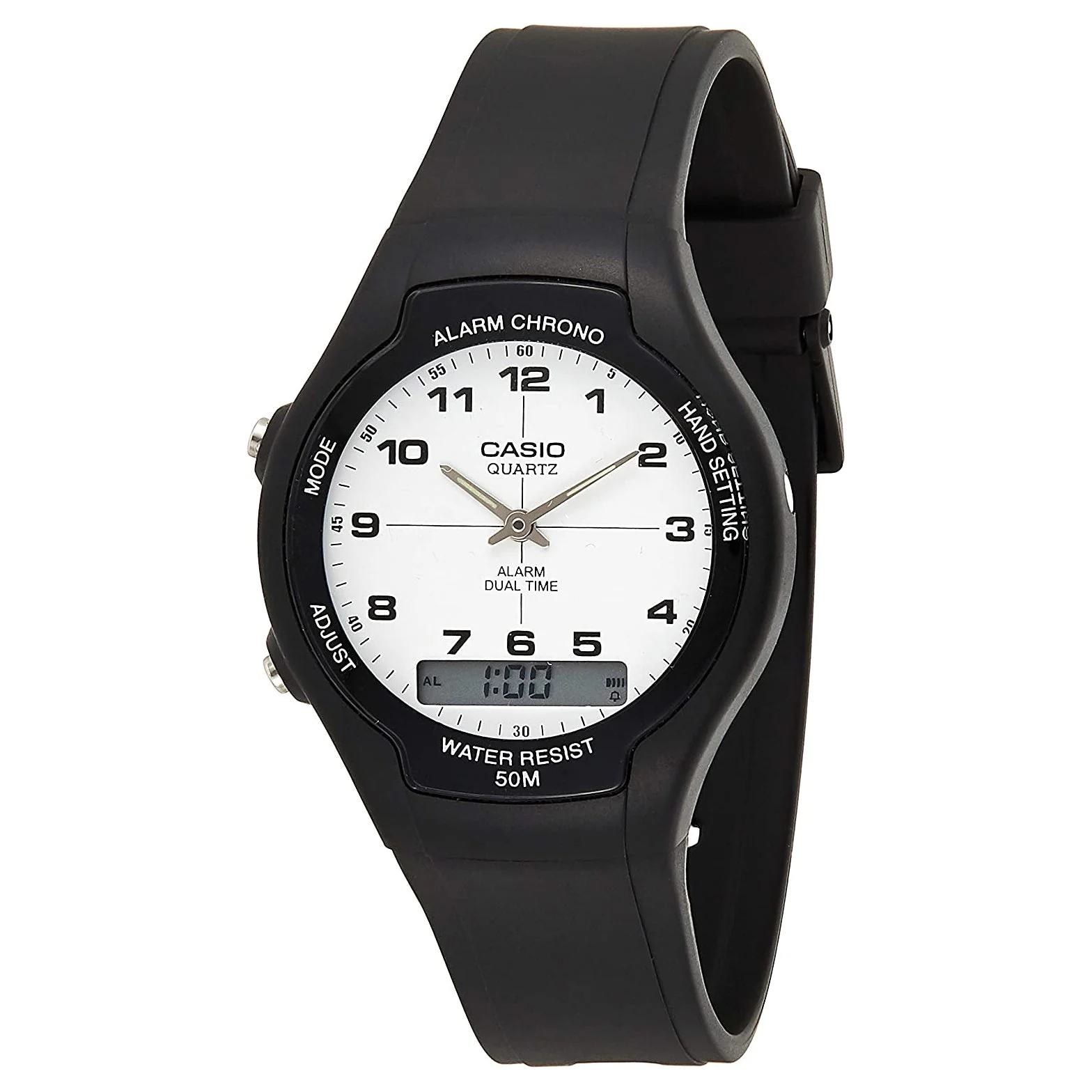Casio Watch Black and White