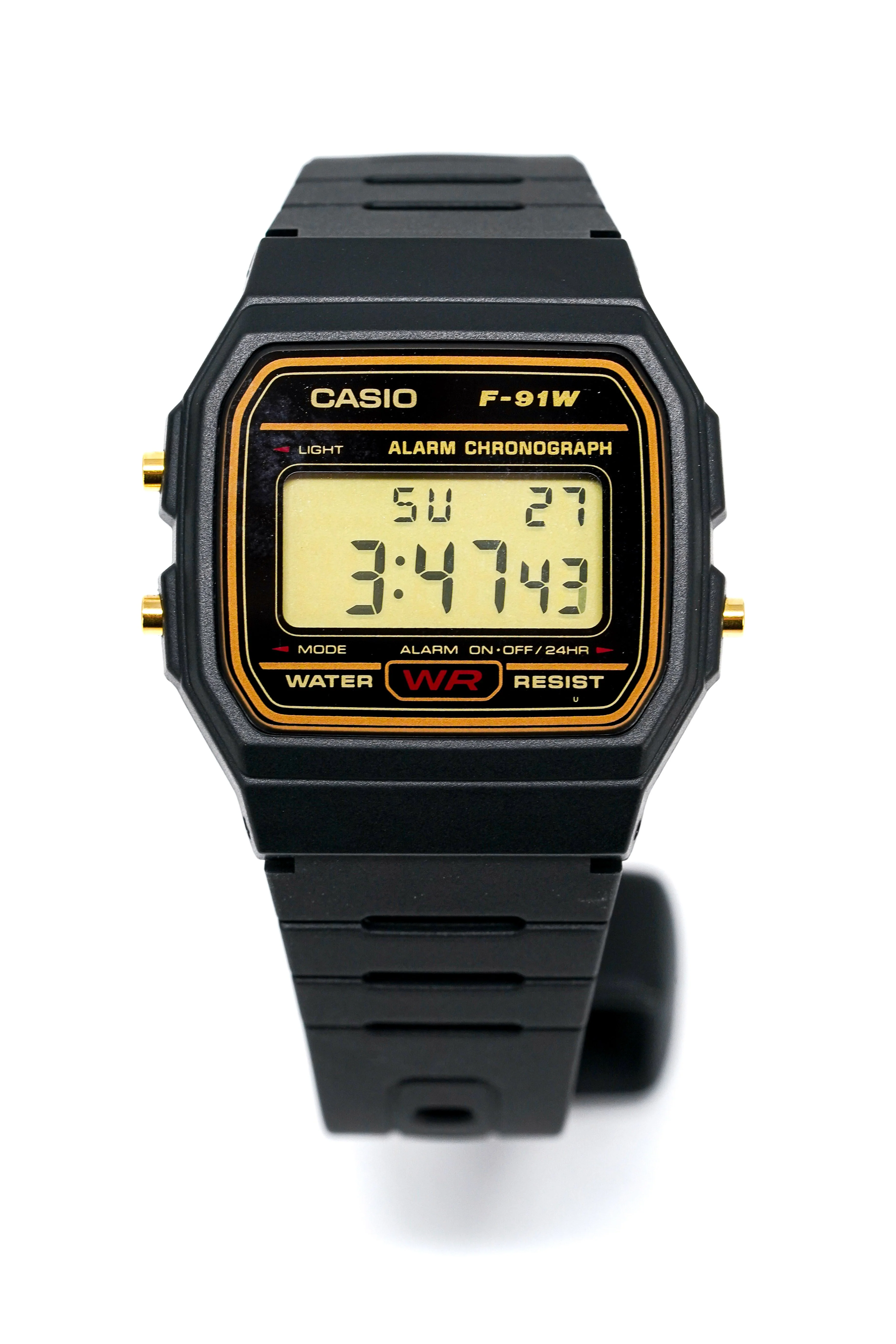 Casio Watch Classic Sports Digital Black/Gold - Image 4