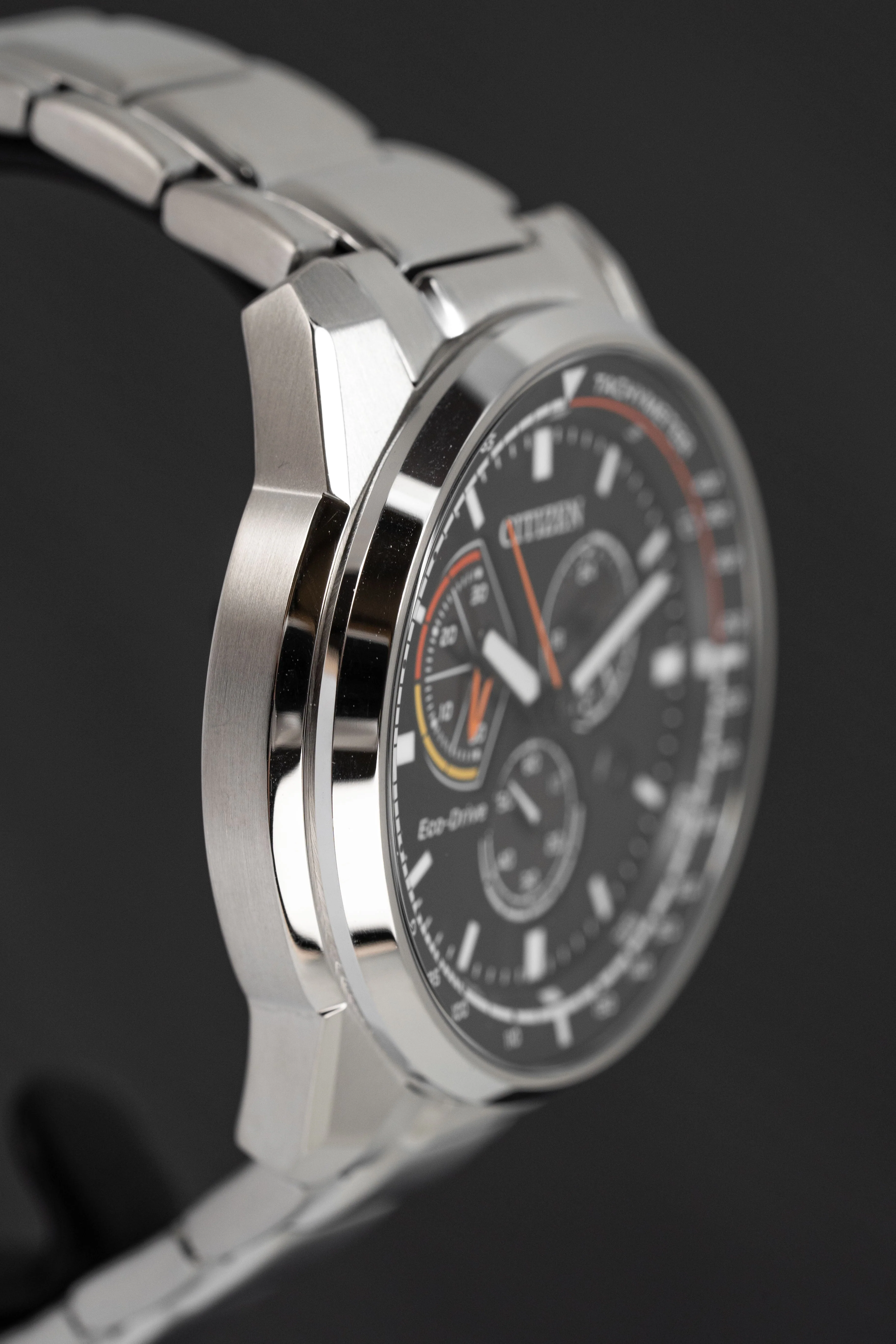 Citizen Eco-Drive Chronograph Men's Watch Black - Image 9