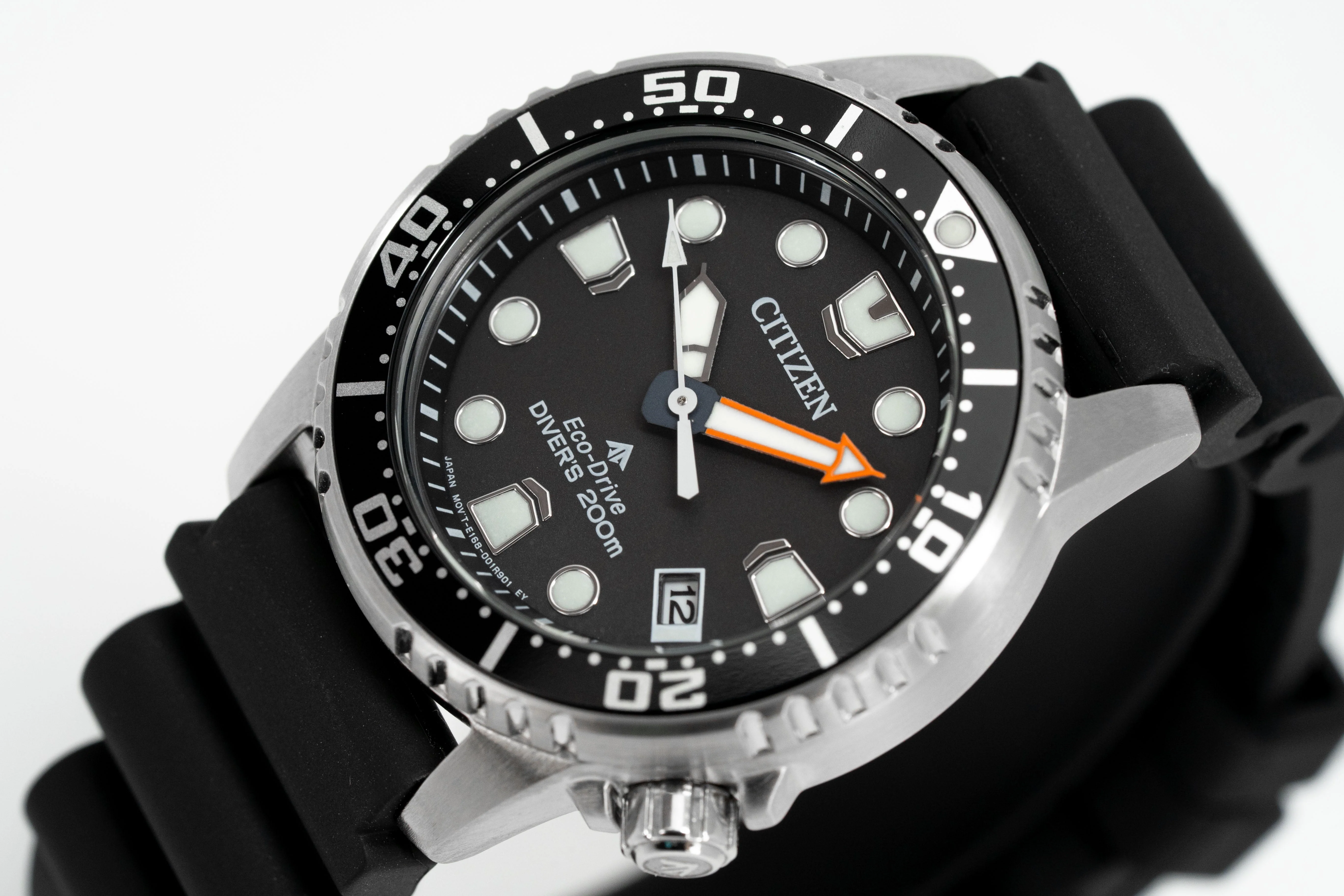 Citizen Eco-Drive Marine Promaster Black Unisex Watch - Image 3