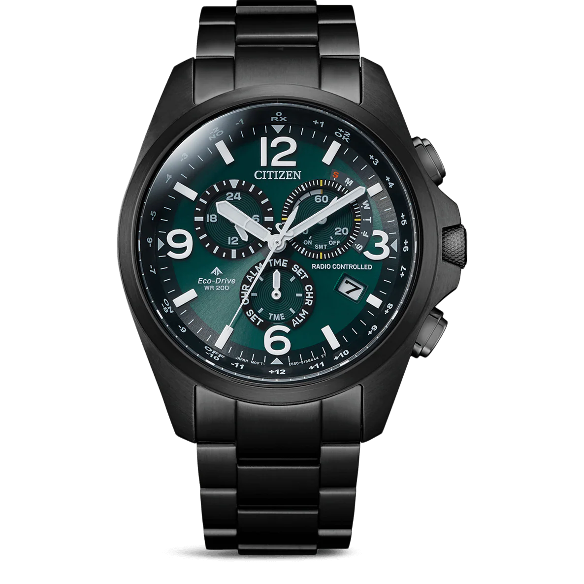 Citizen Eco-Drive Radio Controlled Green Men's Watch