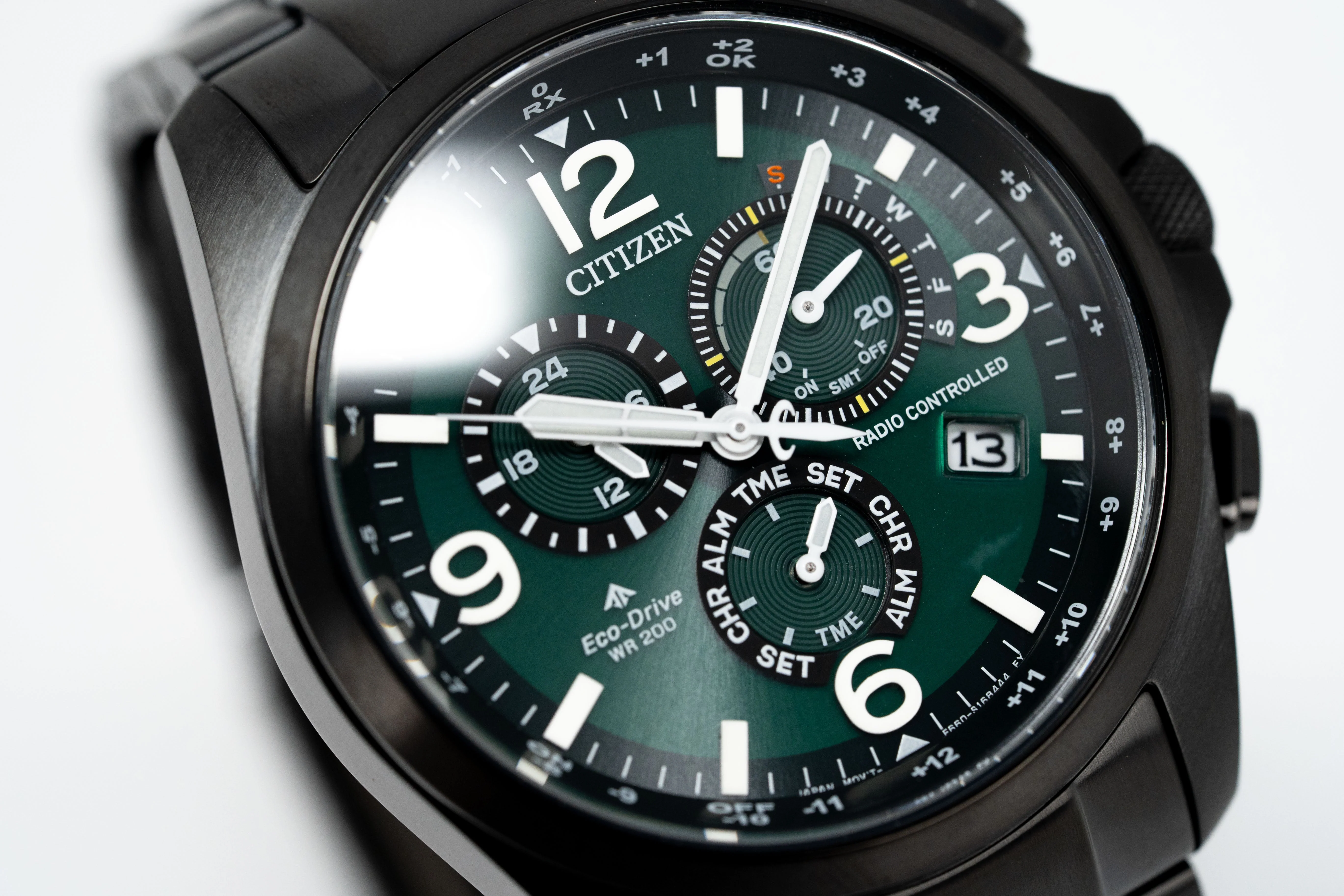 Citizen Eco-Drive Radio Controlled Green Men's Watch - Image 5