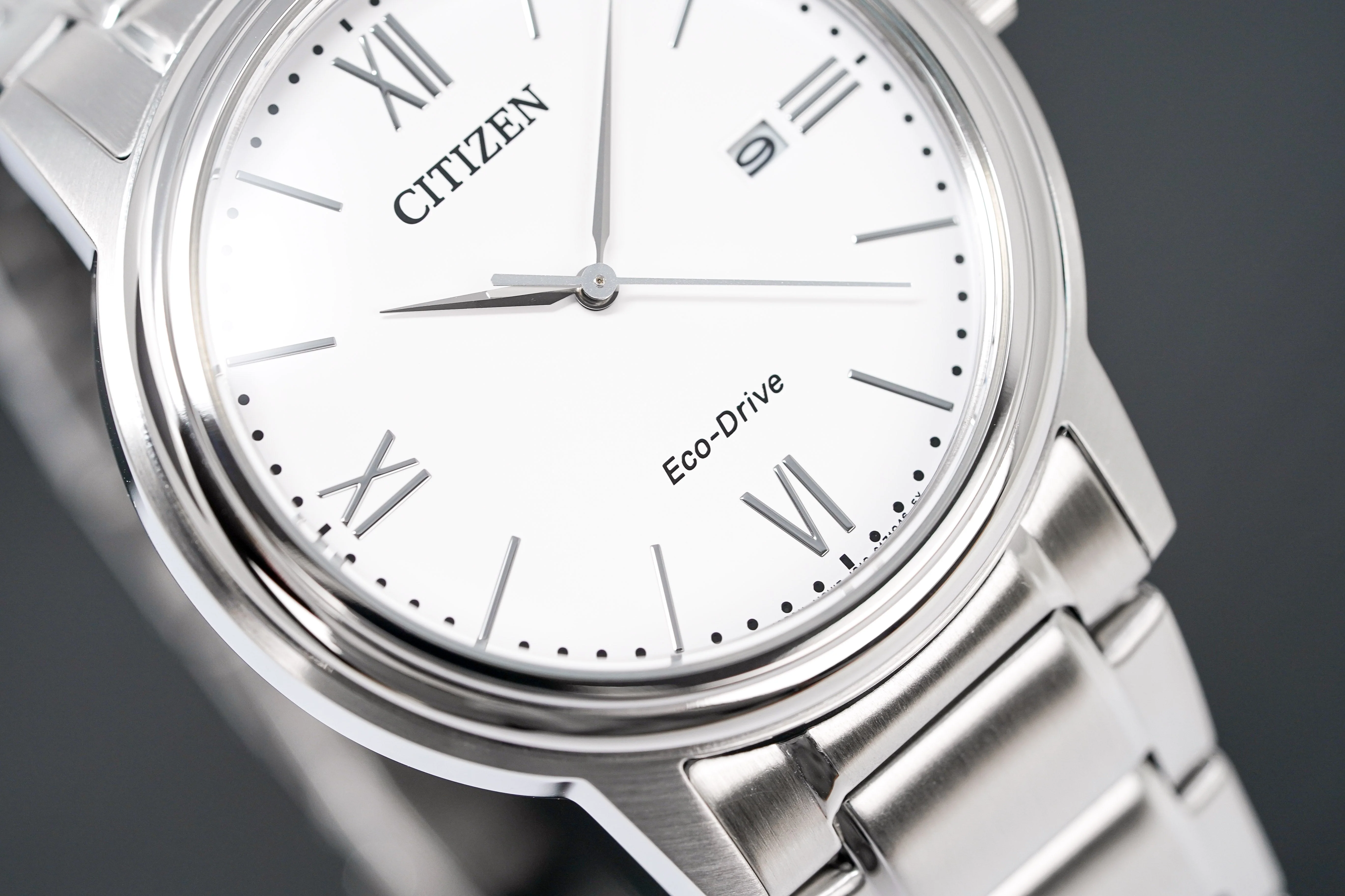 Citizen Men's Watch Eco-Drive White - Image 6