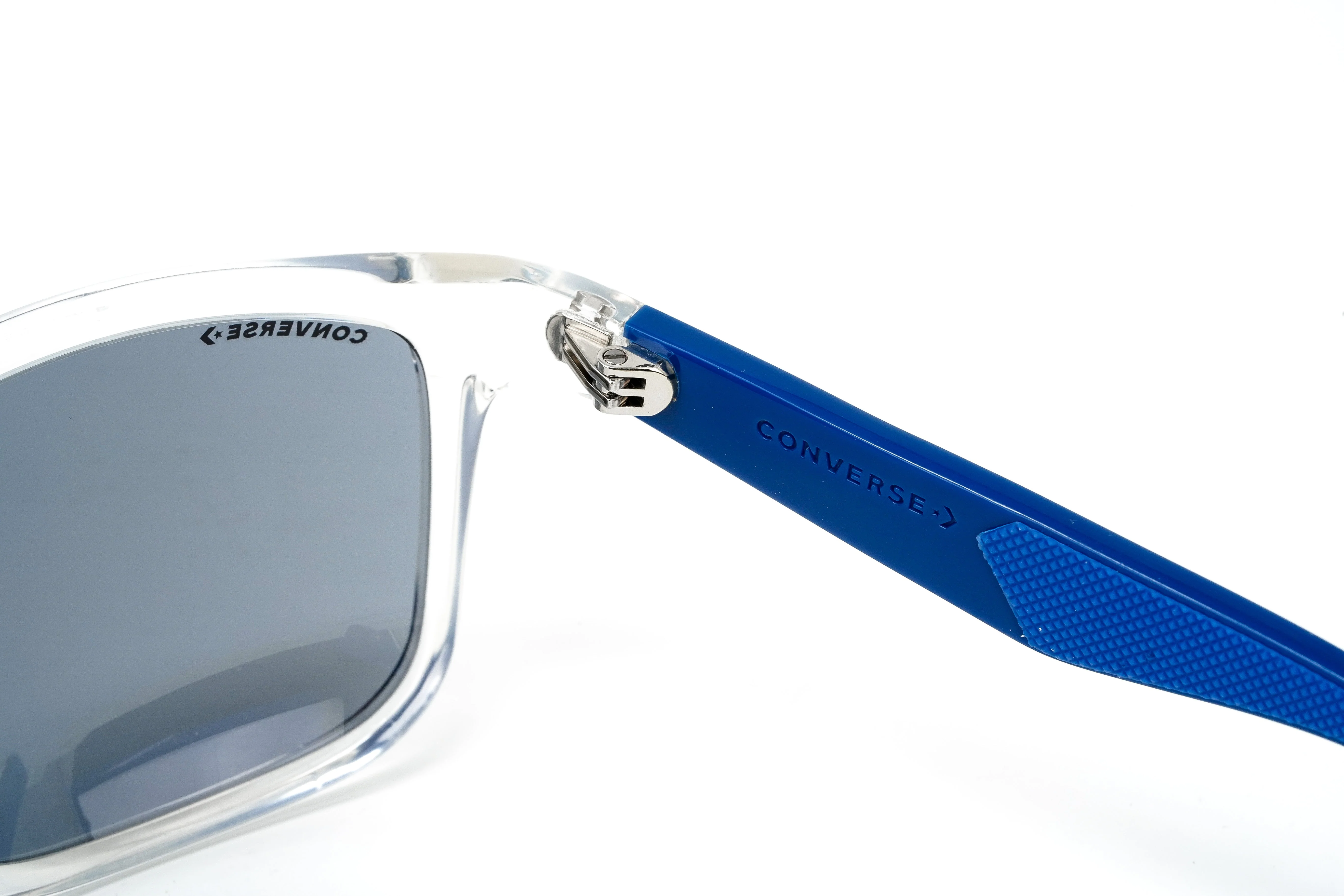 Converse Men's Sunglasses Rectangle Wrap-around Crystal and Navy - Image 2