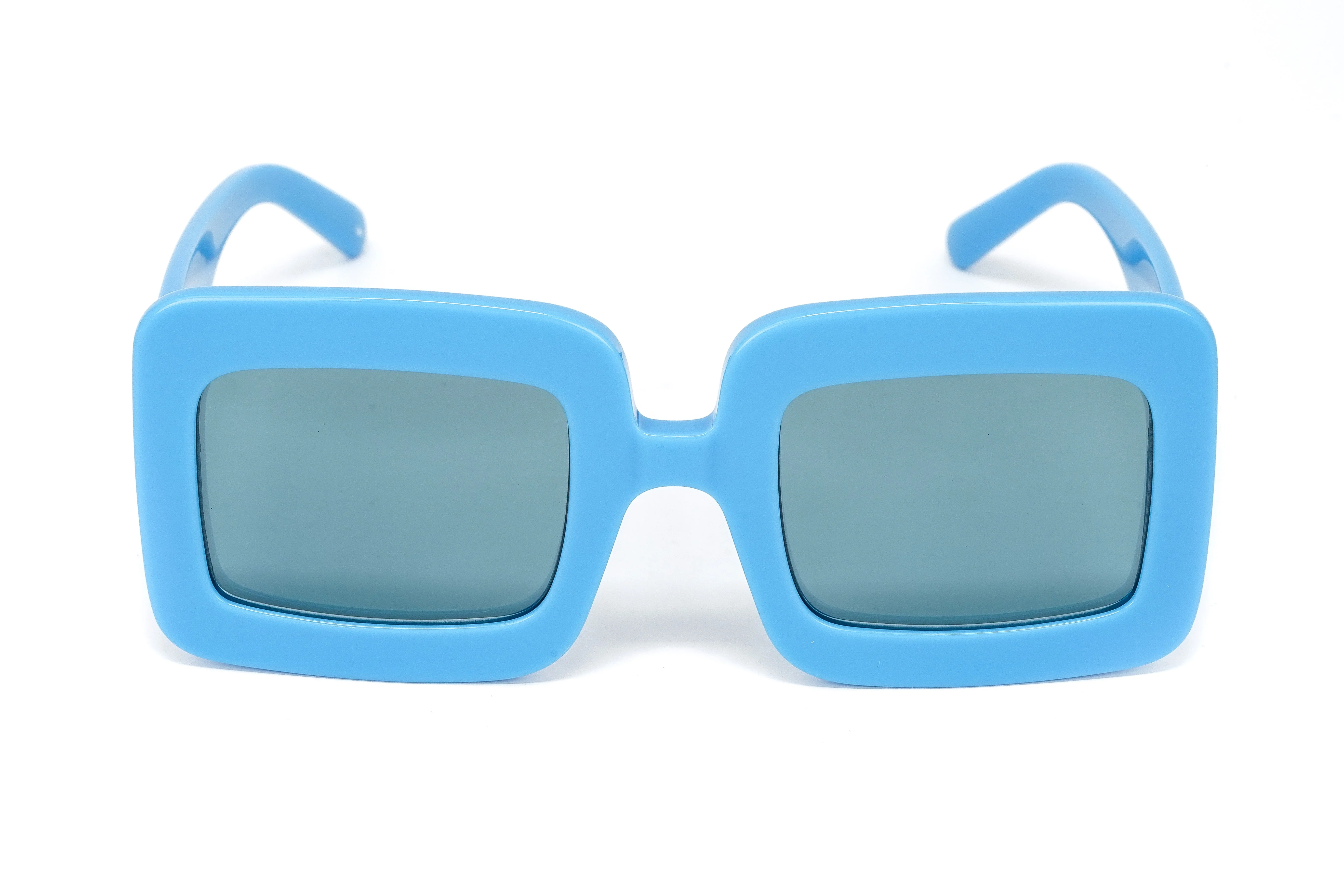 Courrèges Women's Sunglasses Oversized Square Blue - Image 2