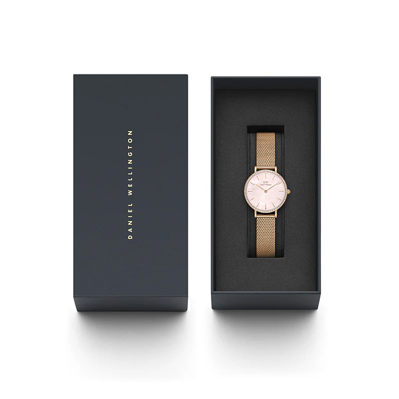 Daniel Wellington Petite Ladies Pink Watch - Image 3