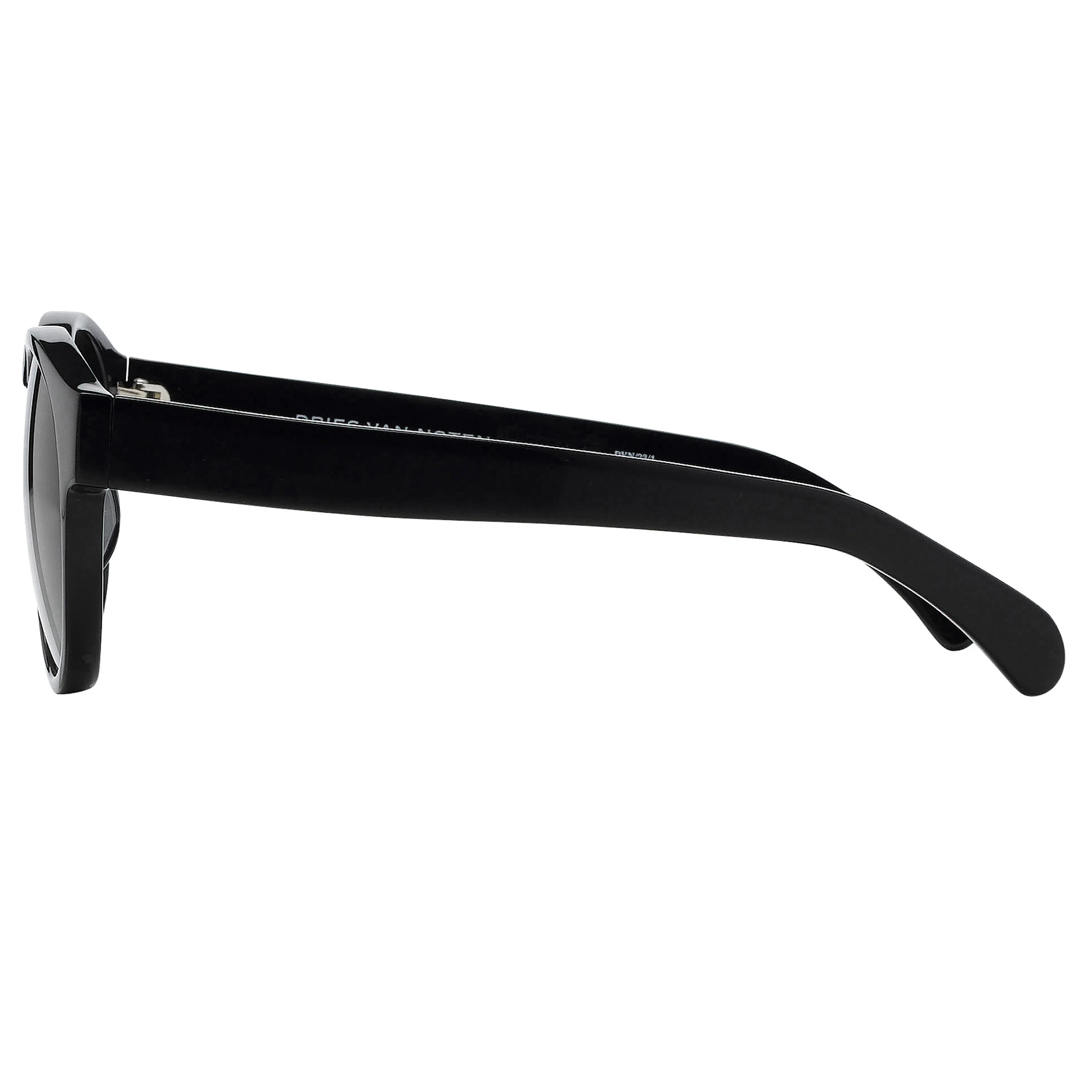 Dries Van Noten Unisex Round Grey Sunglasses - Image 3