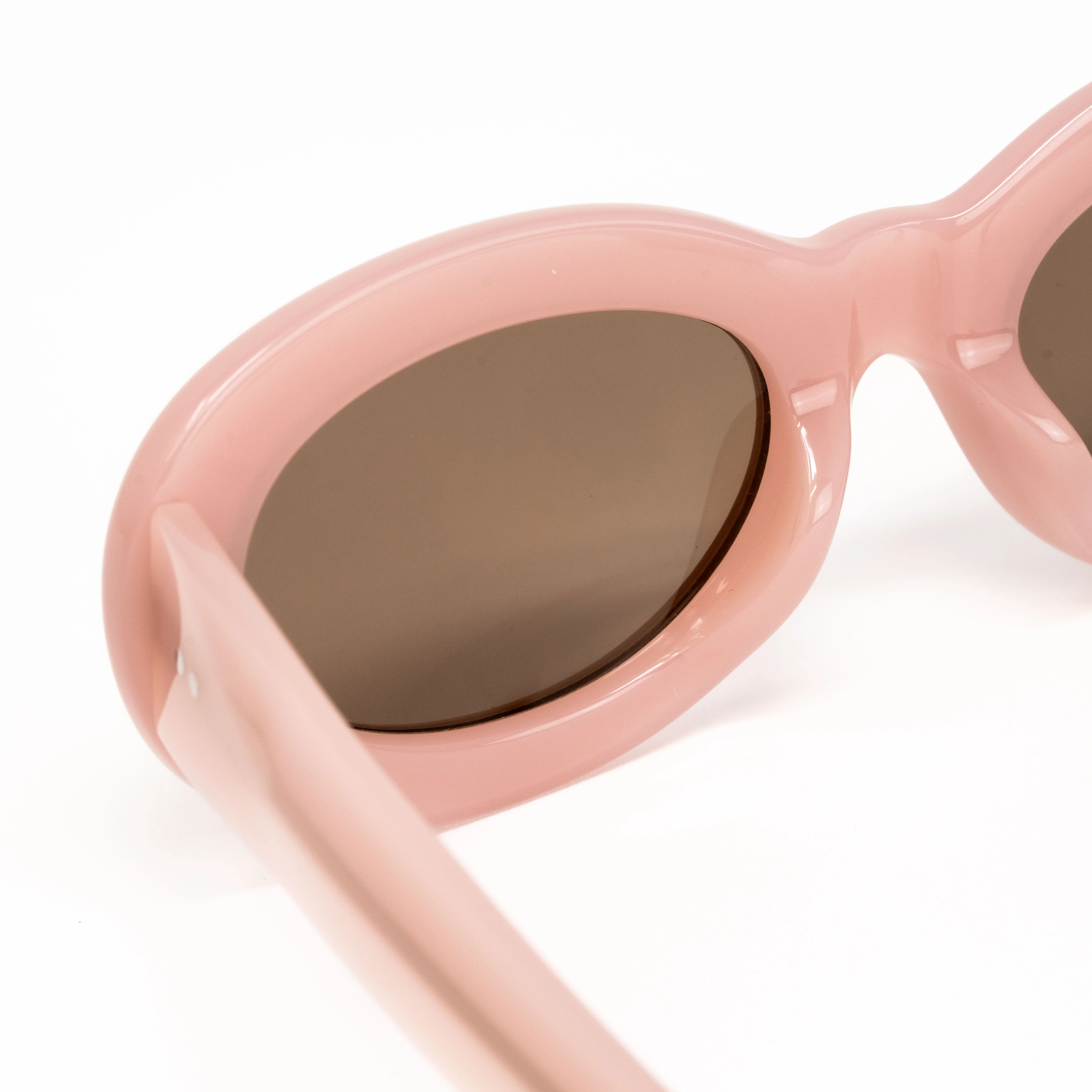 Dries Van Noten x Linda Farrow Pink Sunglasses - Image 4
