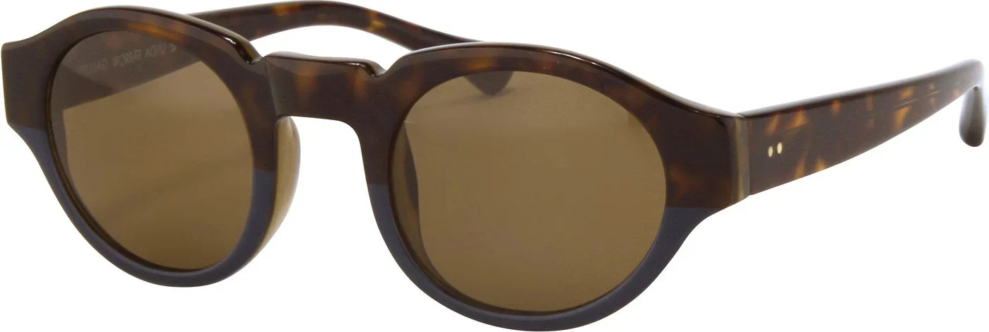 Dries Van Noten x Linda Farrow Tortoiseshell Sunglasses