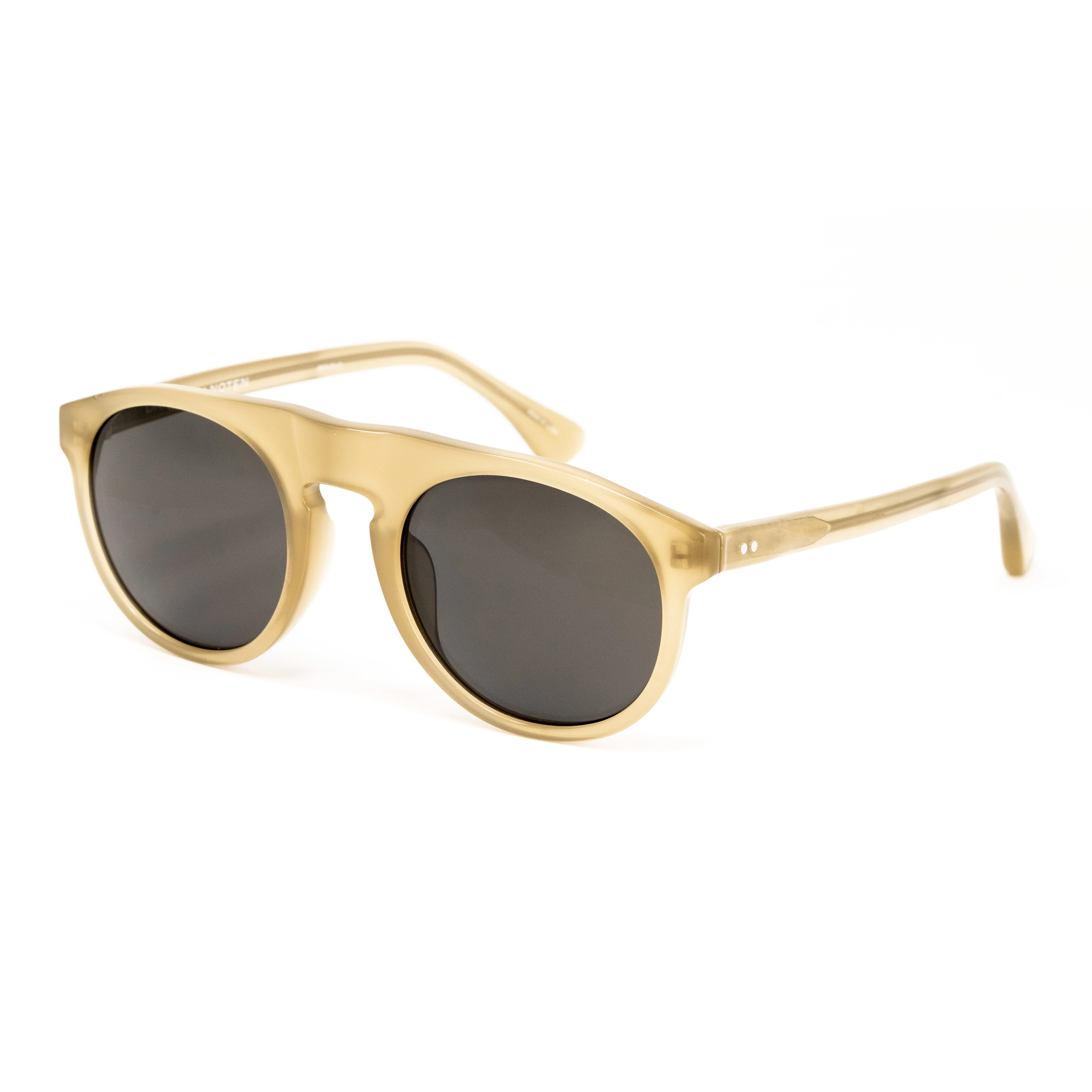 Dries Van Noten x Linda Farrow Beige Sunglasses