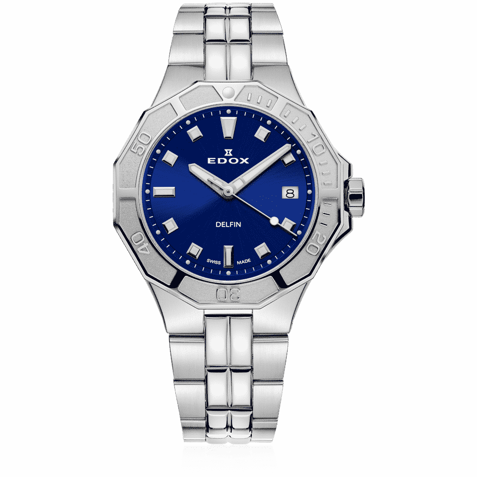 Edox Delfin The Original Ladies Blue Watch