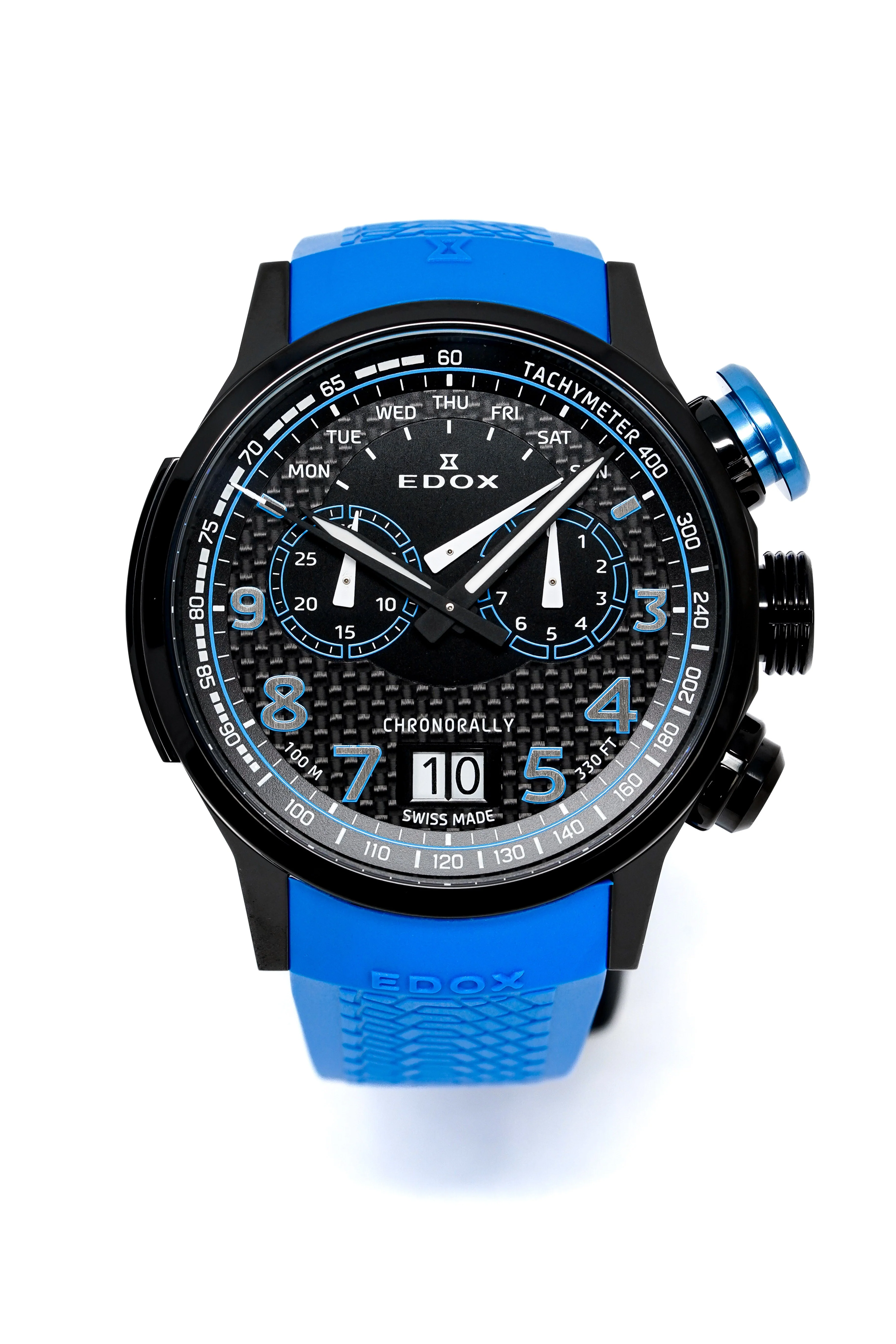 Edox Men's Watch Chronograph Chronorally - Image 6