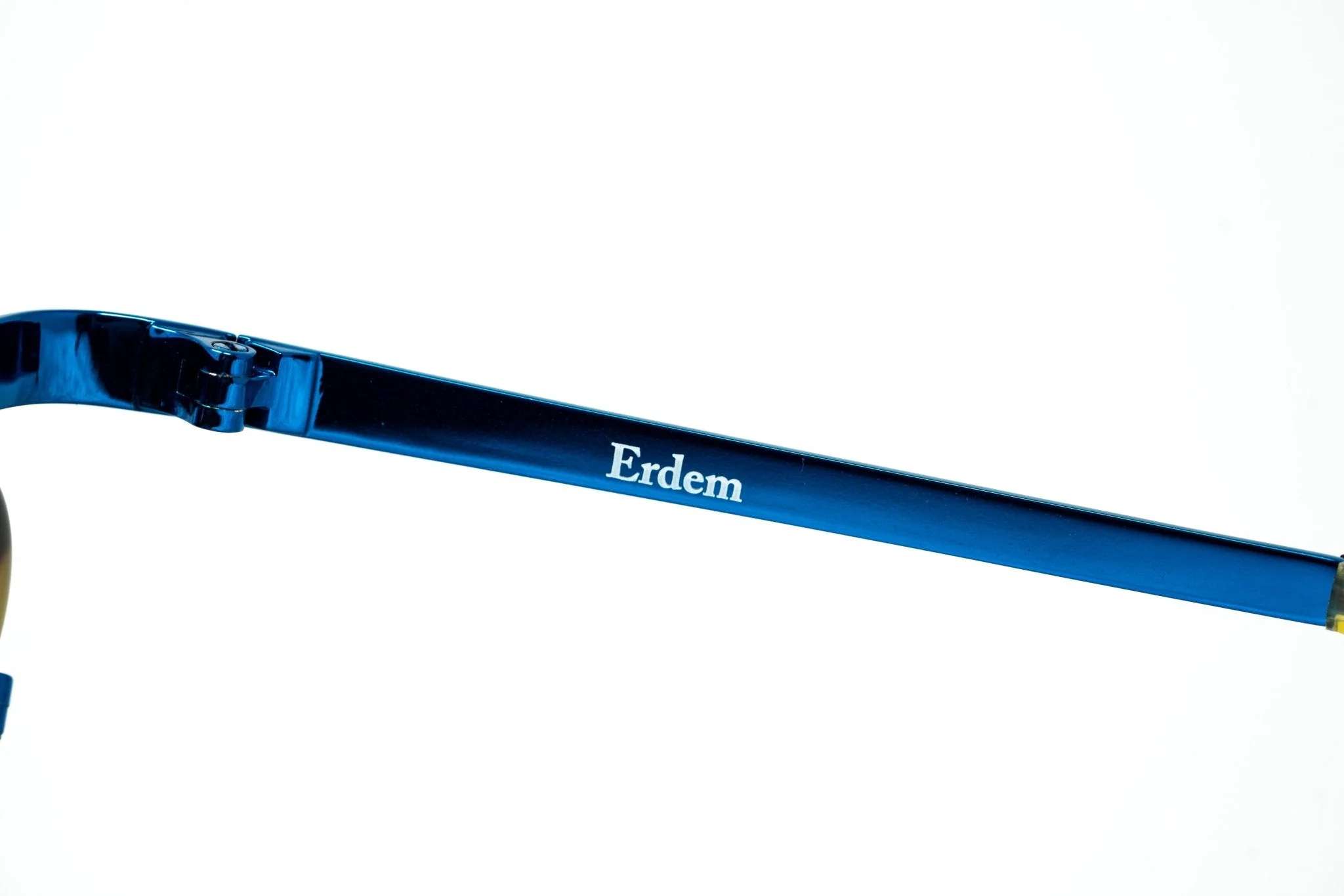 Erdem Sunglasses Cat Eye Tortoise Shell and Blue - Image 10