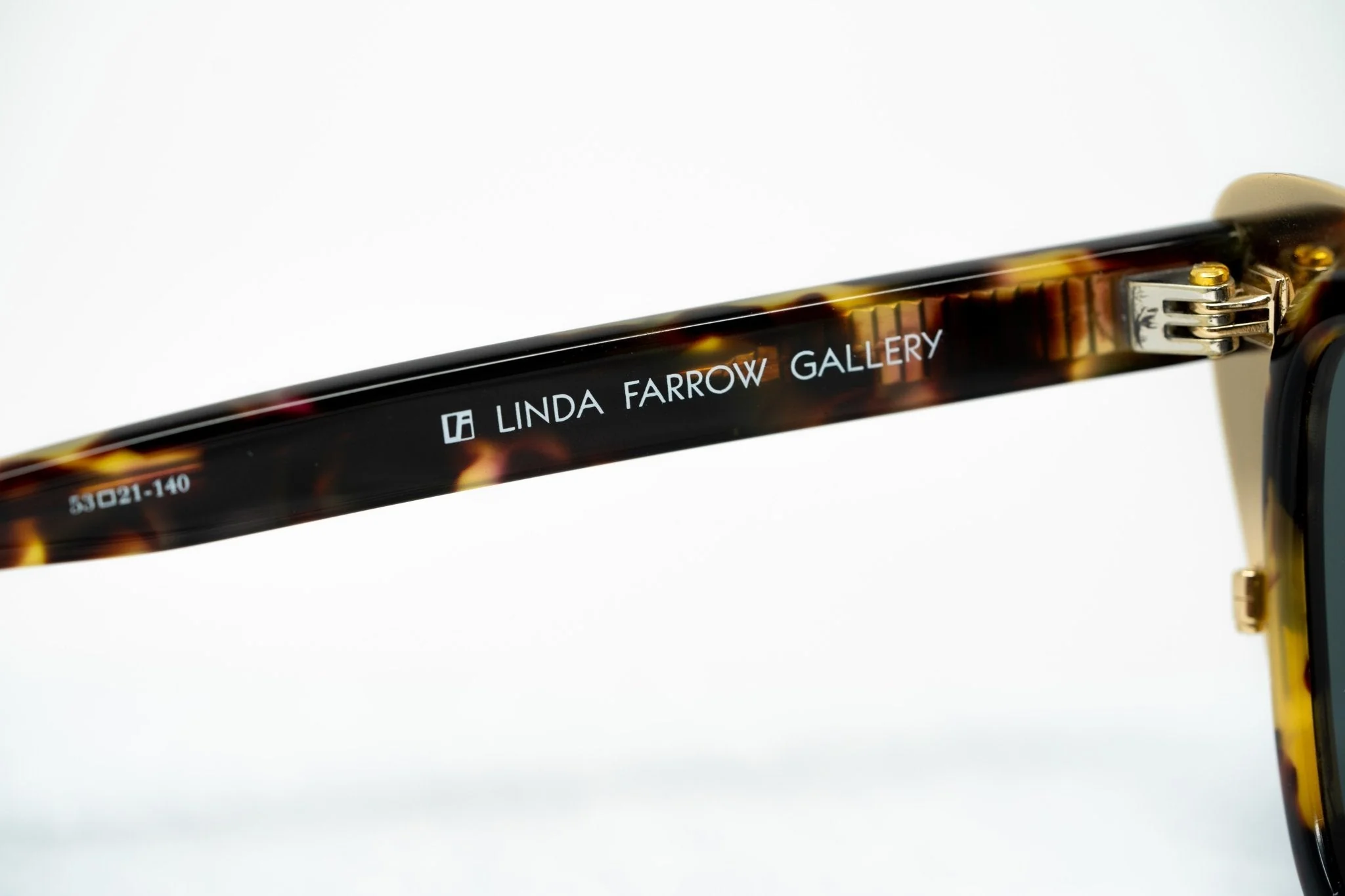 Erdem Ladies Sunglasses Cat Eye Gold Tortoise Shell and Grey - Image 12
