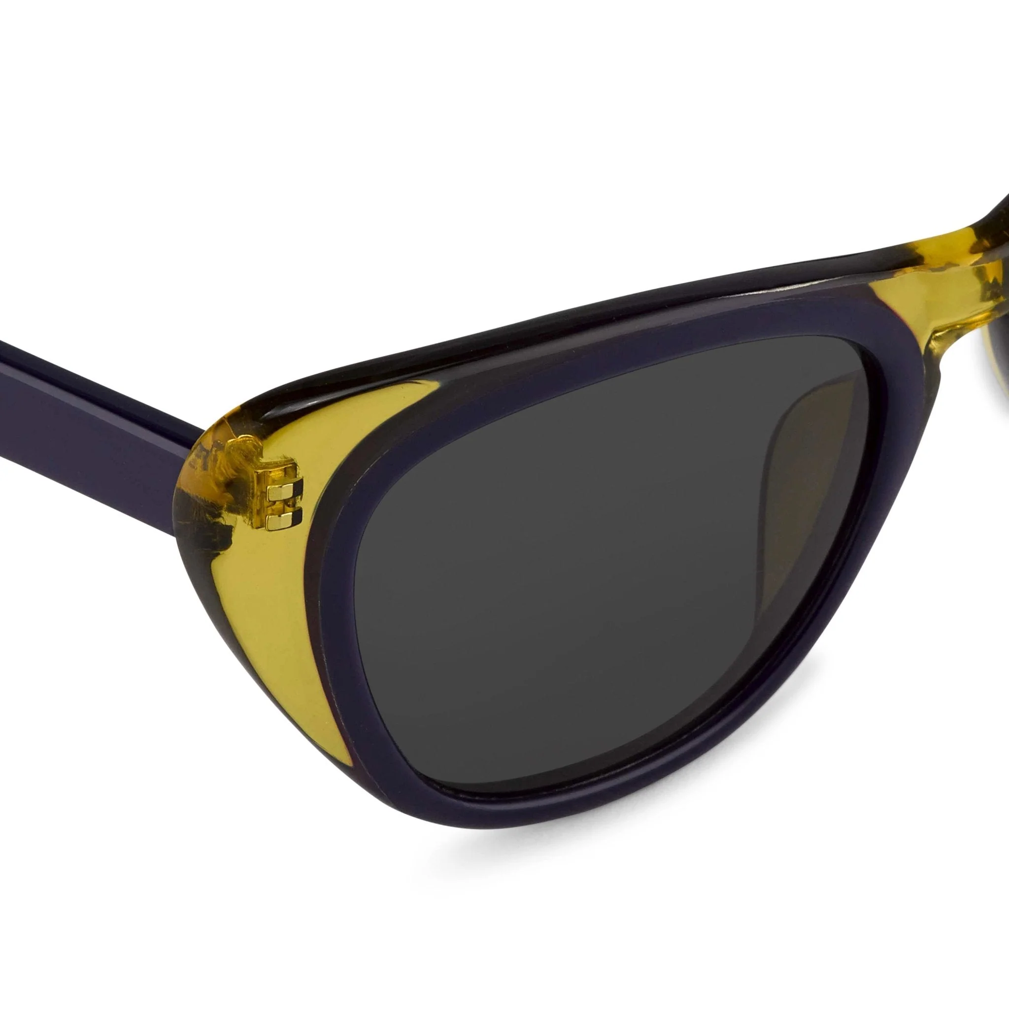 Erdem Sunglasses Cat Eye Purple and Grey - Image 2