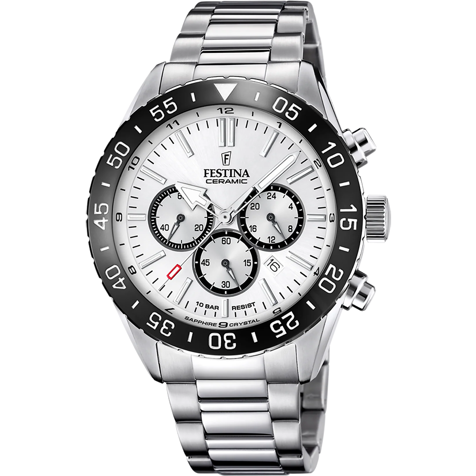 Festina Chrono Men's Silver Watch