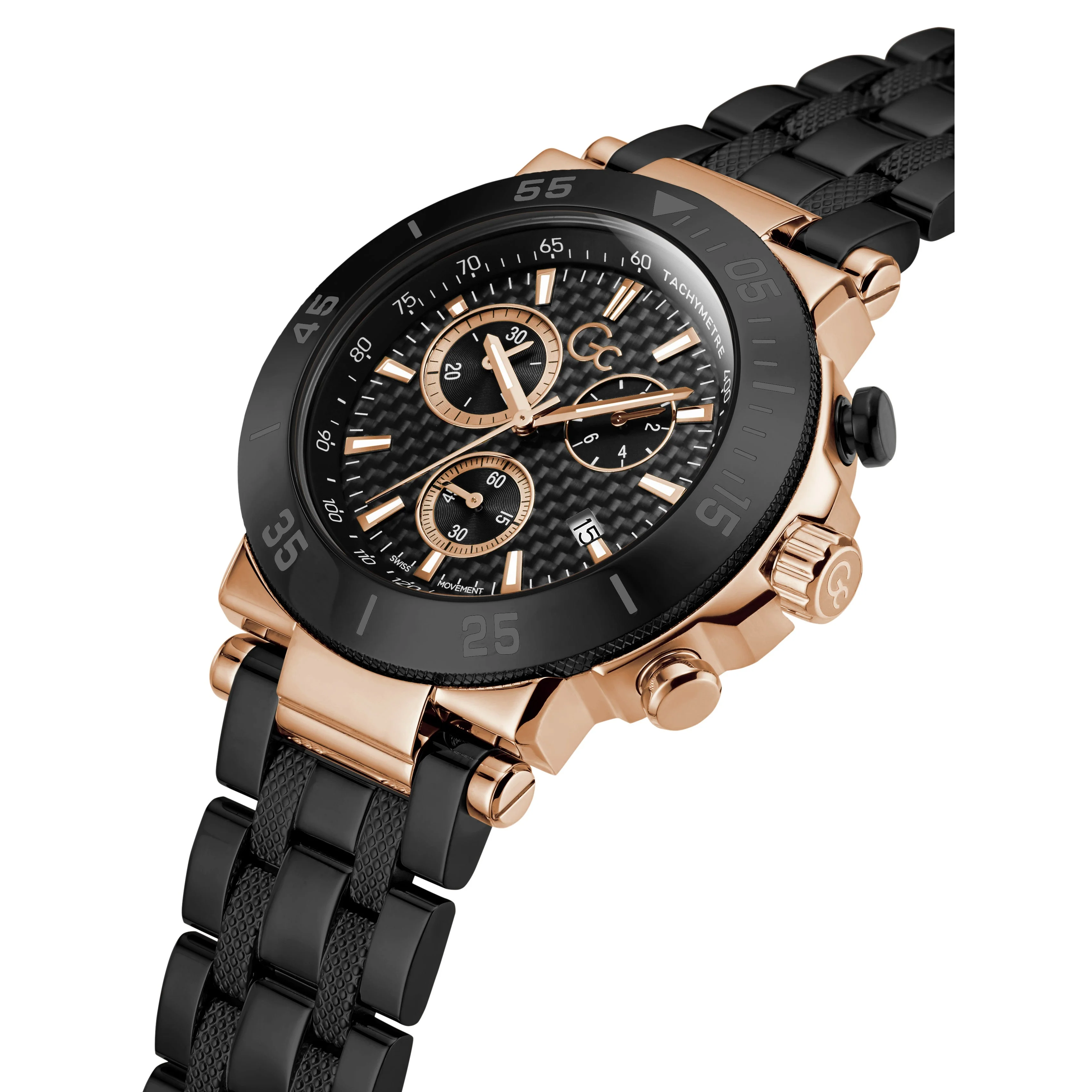 Gc One Men's Black Watch - Image 2