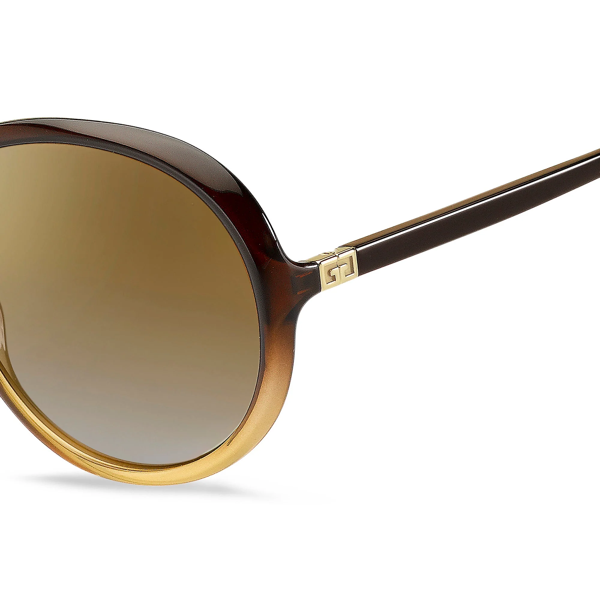 Givenchy GV 7180/S GLN 61JL(GV13) Women's Brown Yellow Sunglasses - Image 3