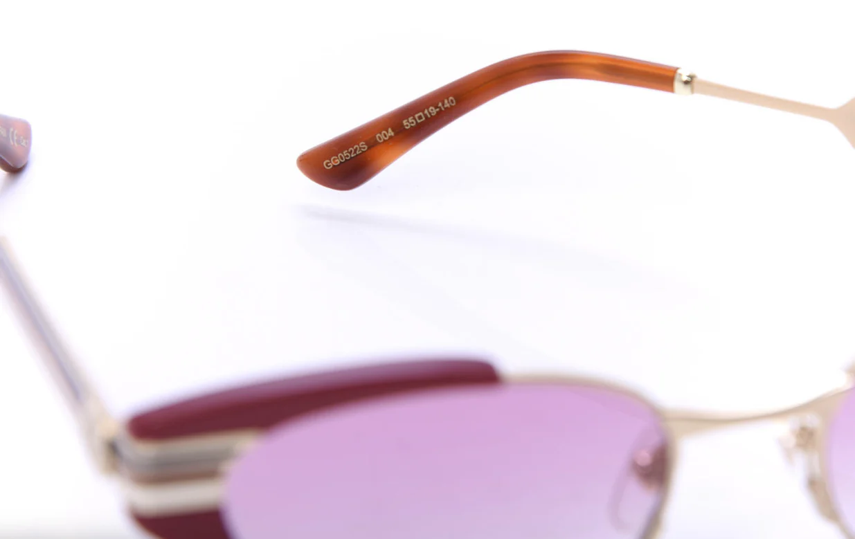 Gucci Women's Sunglasses Cat Eye Red - Image 3