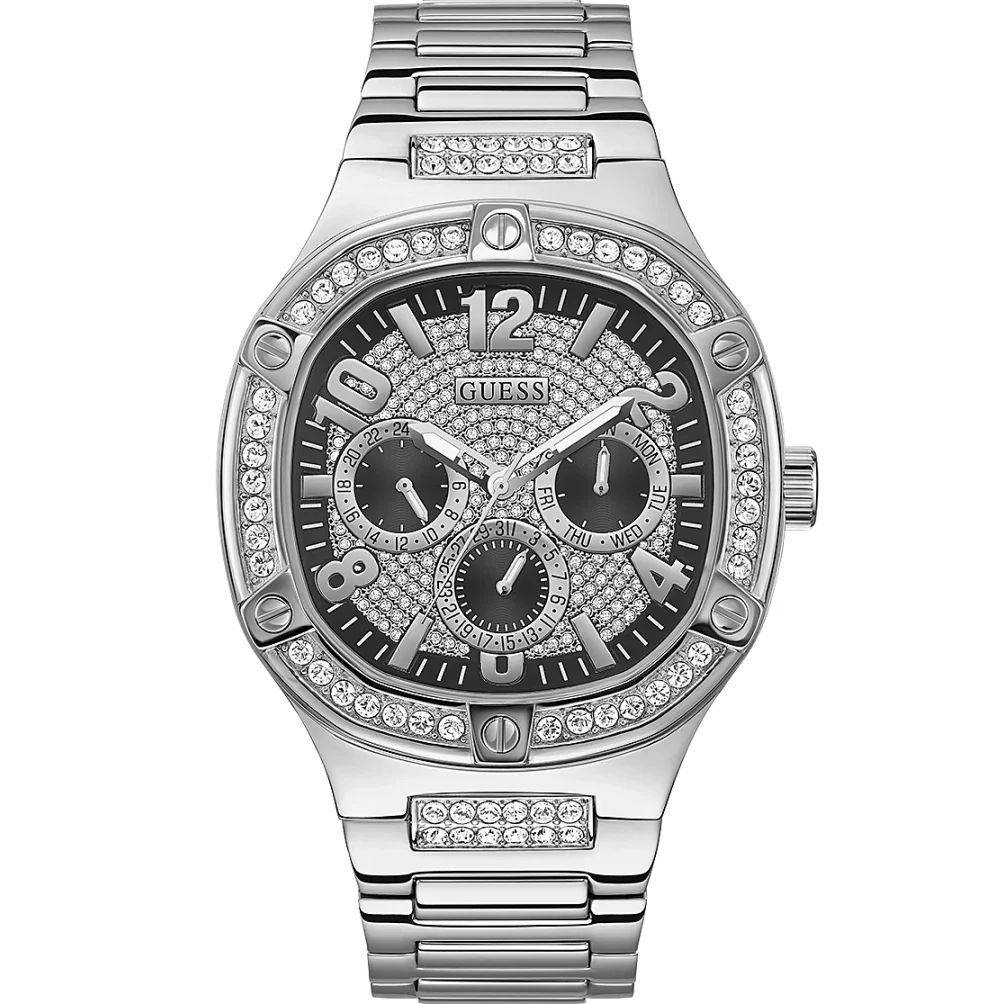 Guess Duke Men's Silver Watch