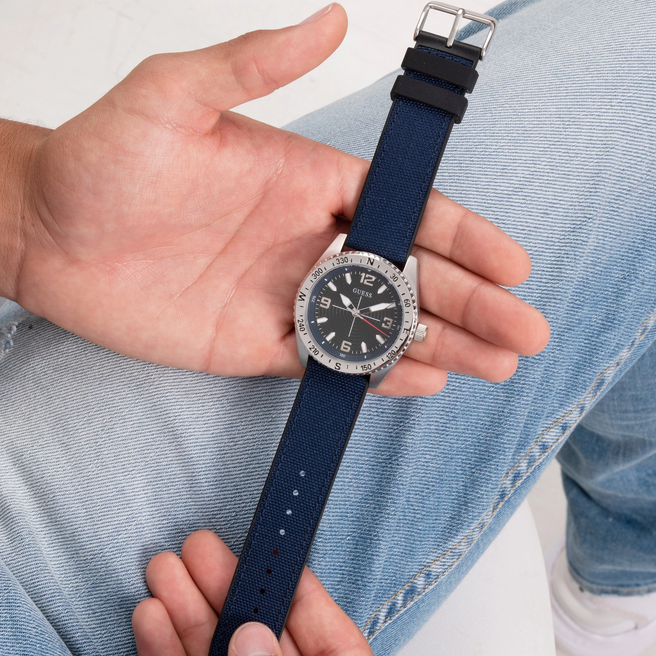 Guess Men's North Blue Watch - Image 6