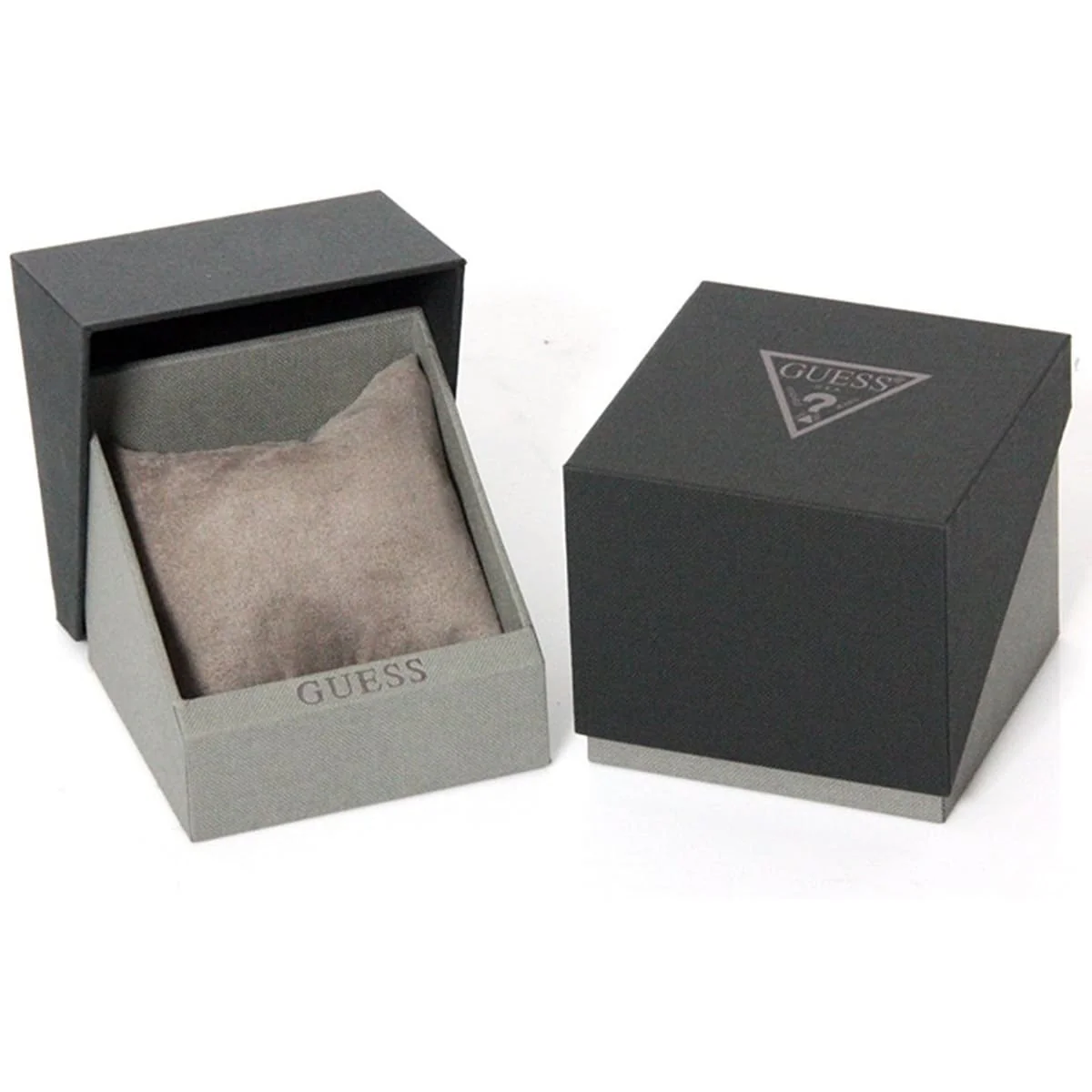 Guess Ladies Rose Gold Glitter Girl Watch - Image 2