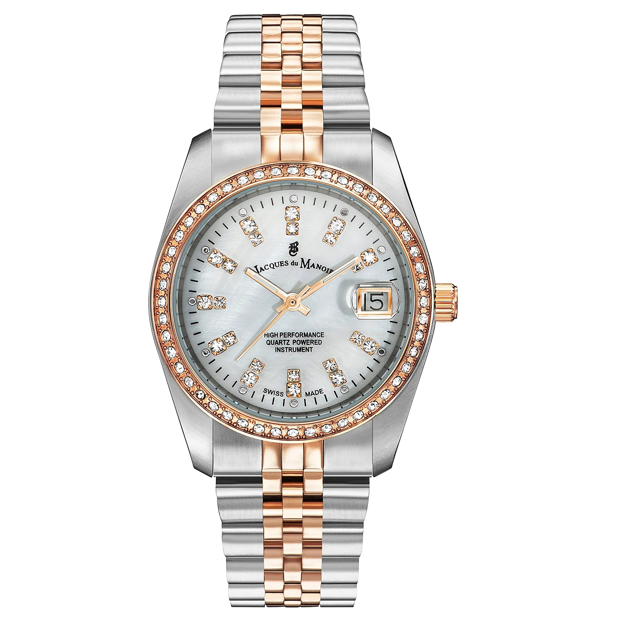 Jacques Du Manoir Ladies Inspiration Two-Tone Watch