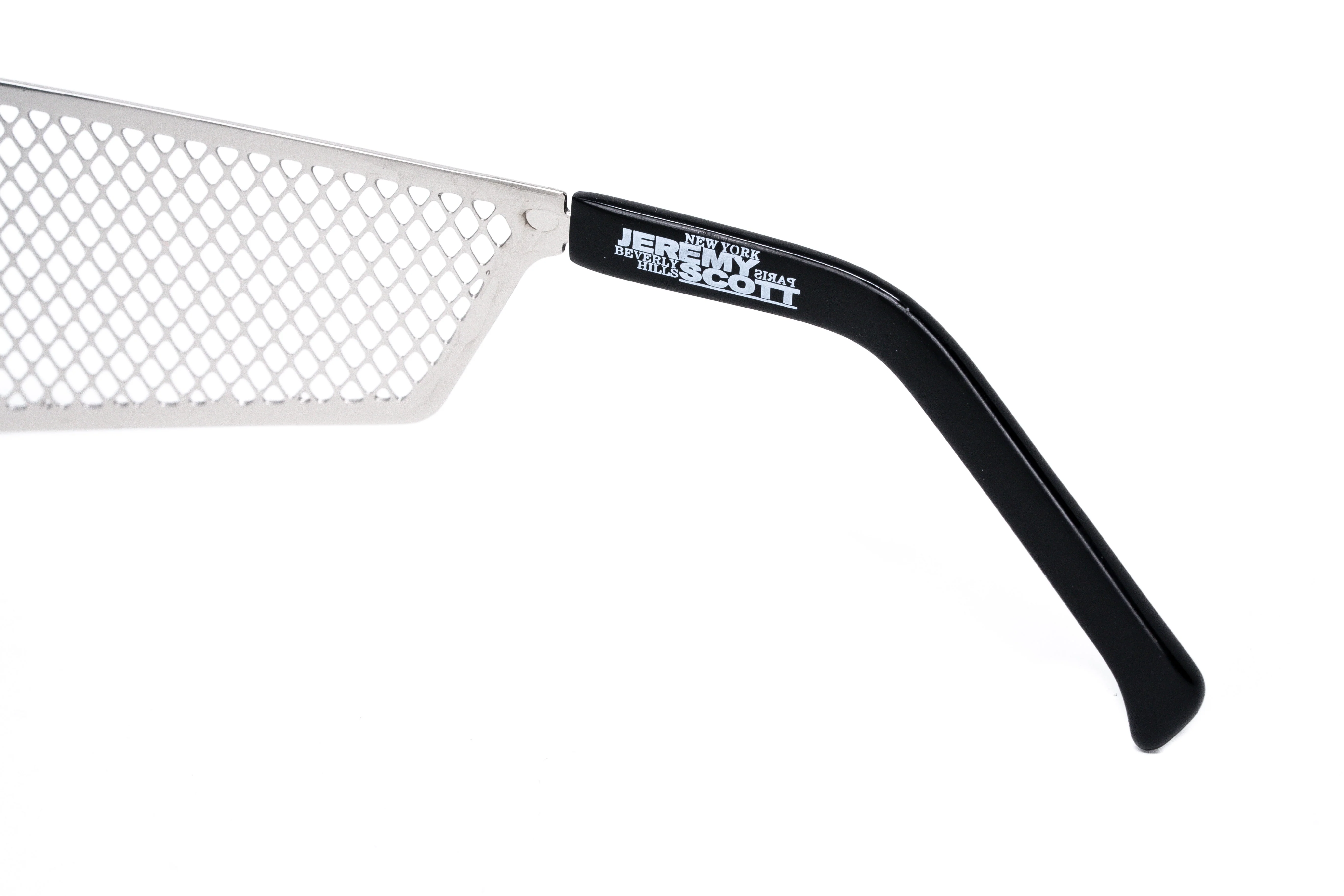 Jeremy Scott Unisex Sunglasses Corner Office Silver Special Edition - Image 3