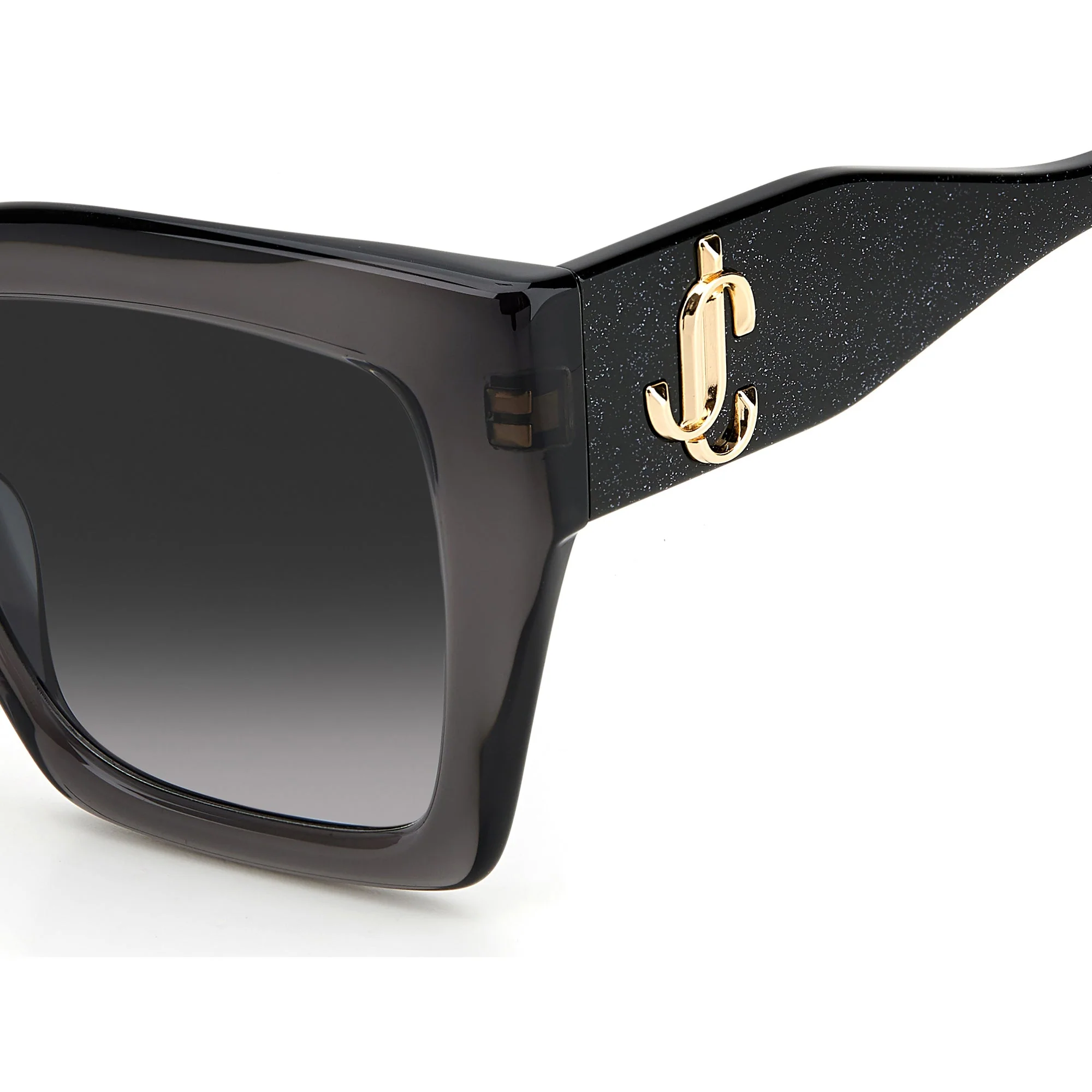 Jimmy Choo ELENI/G/S KB7 539O(JC11) Women's Grey Sunglasses - Image 3