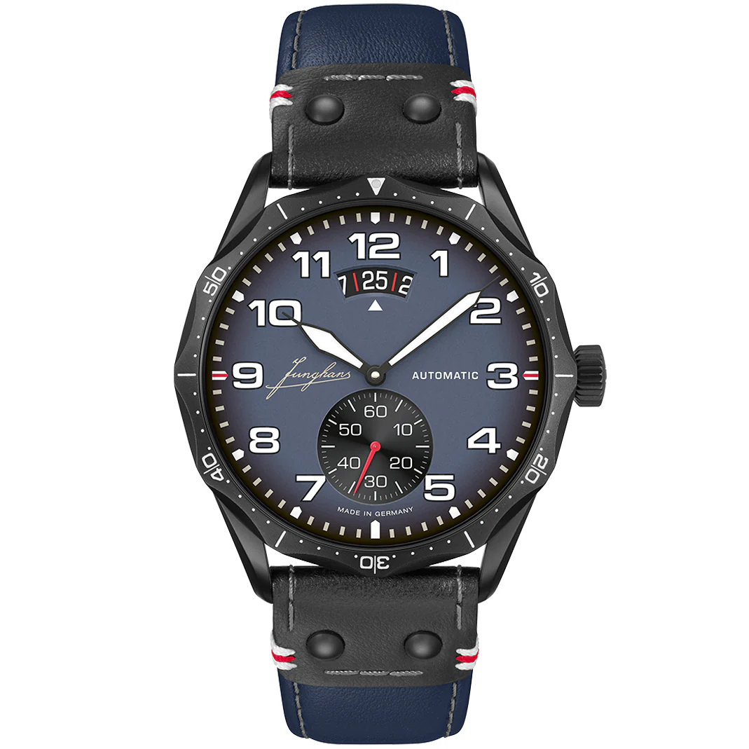 Junghans Meister Pilot Automatic Men's Navy Blue Watch
