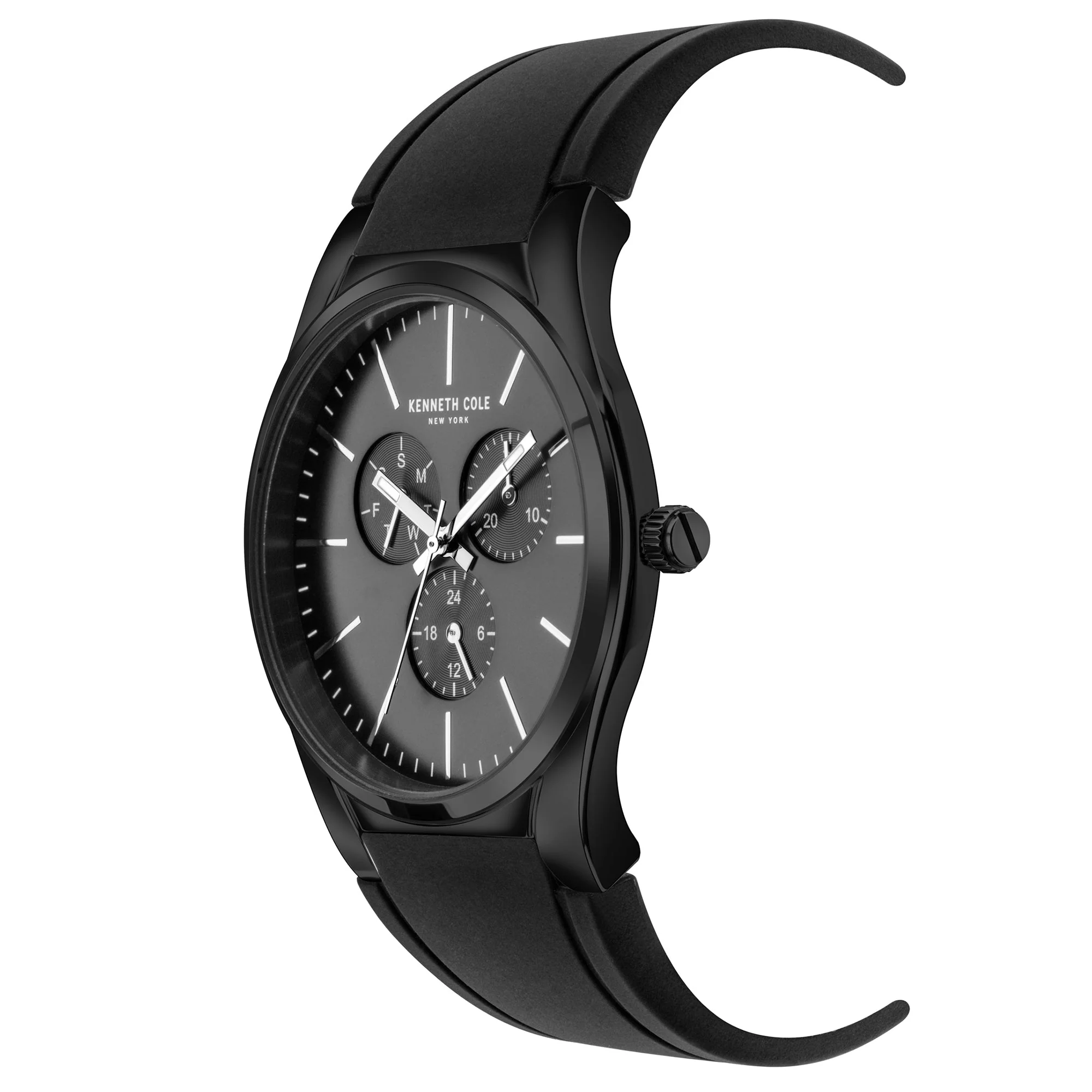 Kenneth Cole Men's Black Watch - Image 3