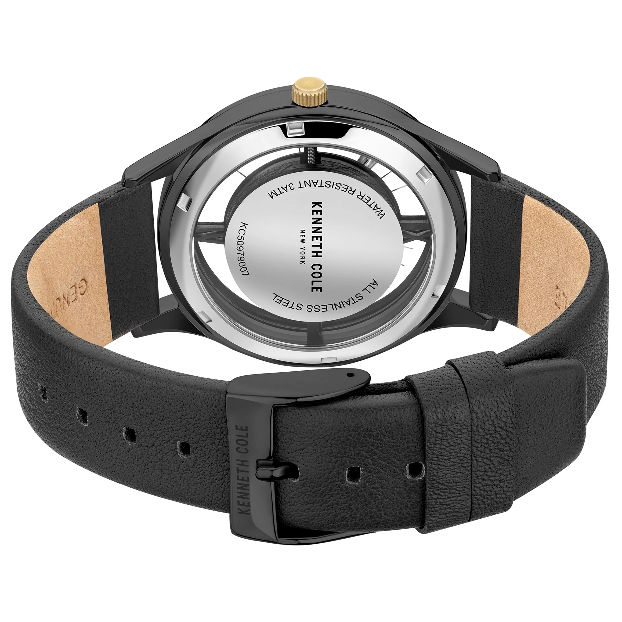 Kenneth Cole Men's Black Watch - Image 2