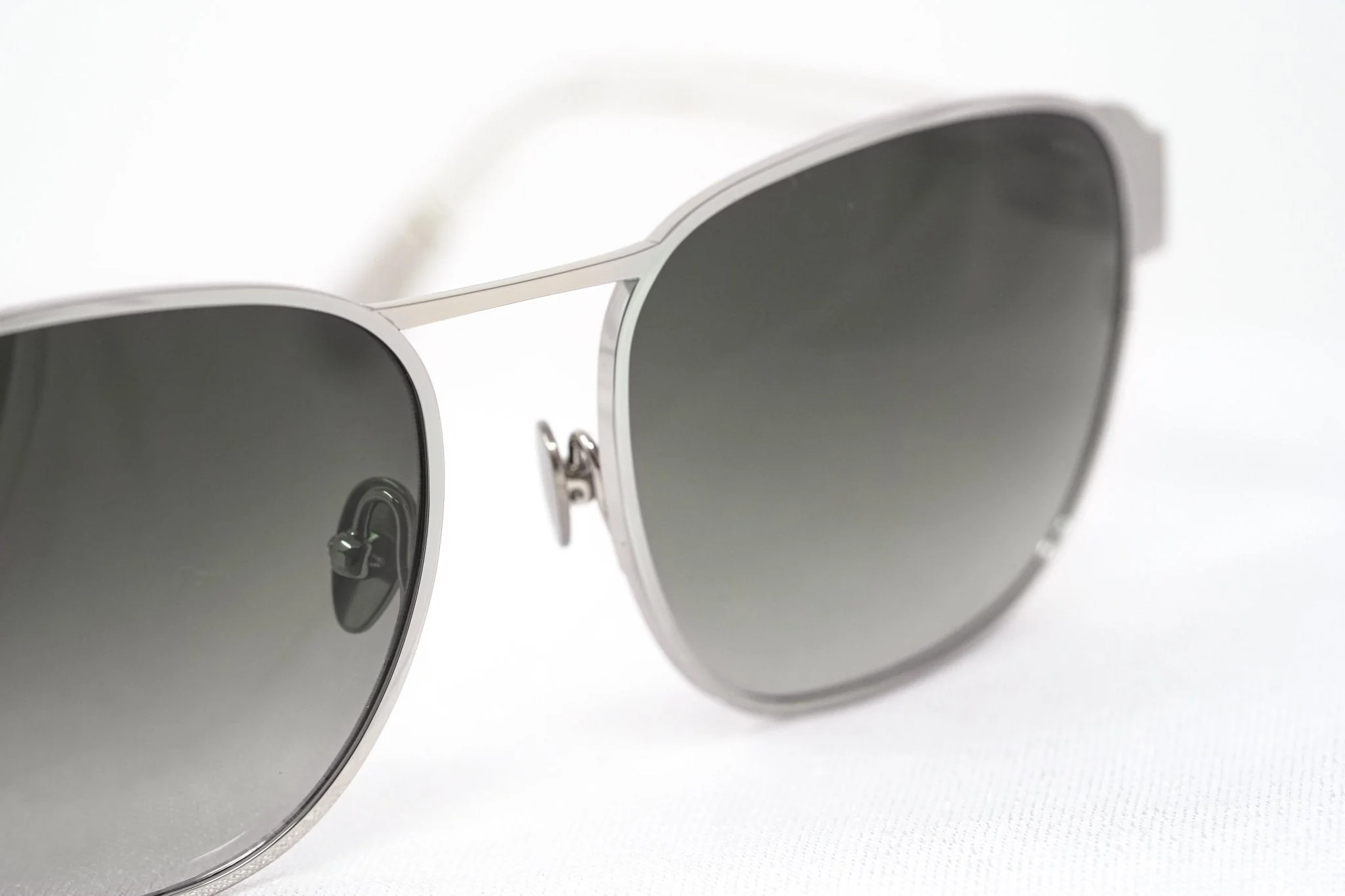 Kris Van Assche Sunglasses D-Frame Silver and Grey - Image 9